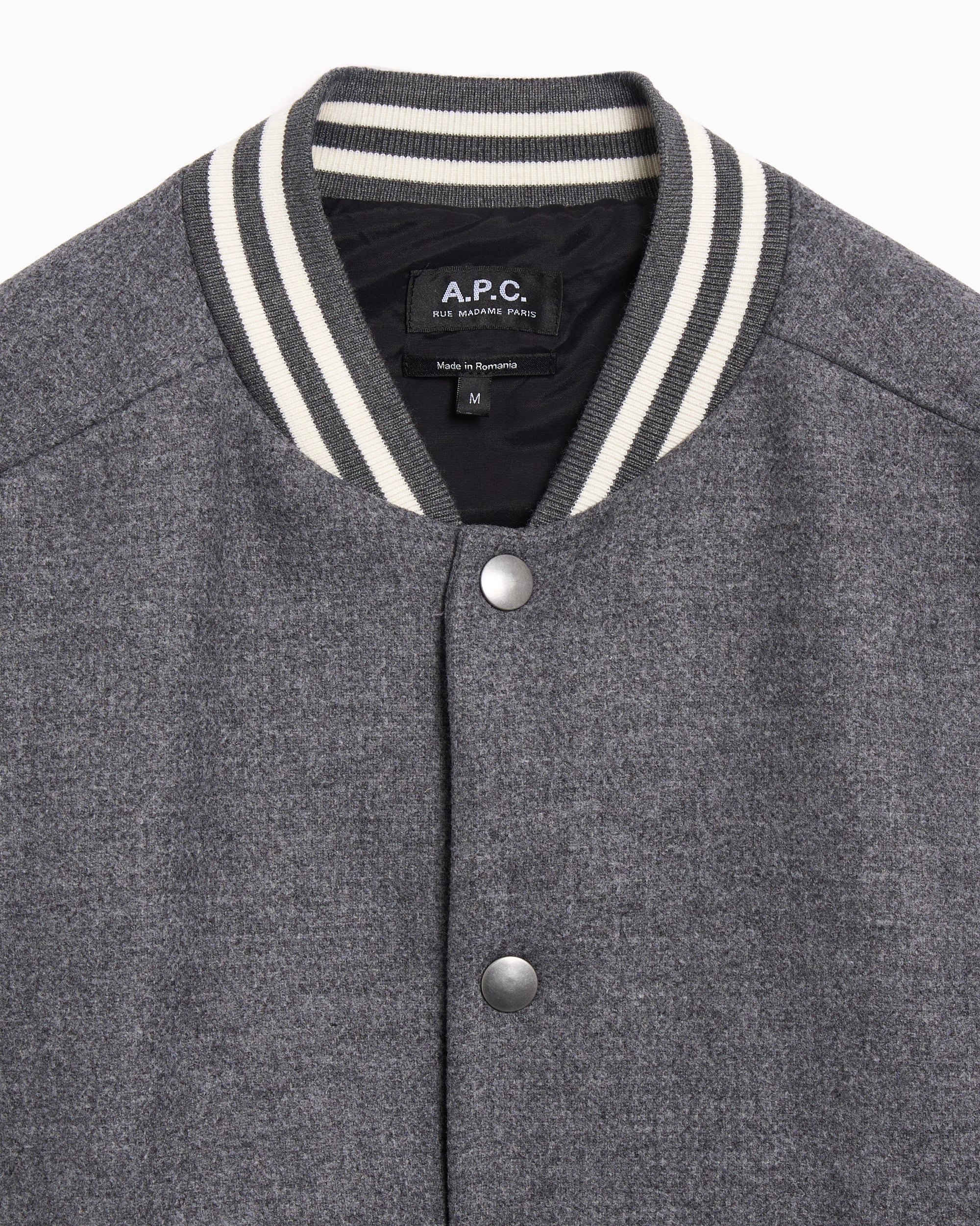 A.P.C. Micky Relaxed Herren-Varsity-Jacke mit Logo - Image 2