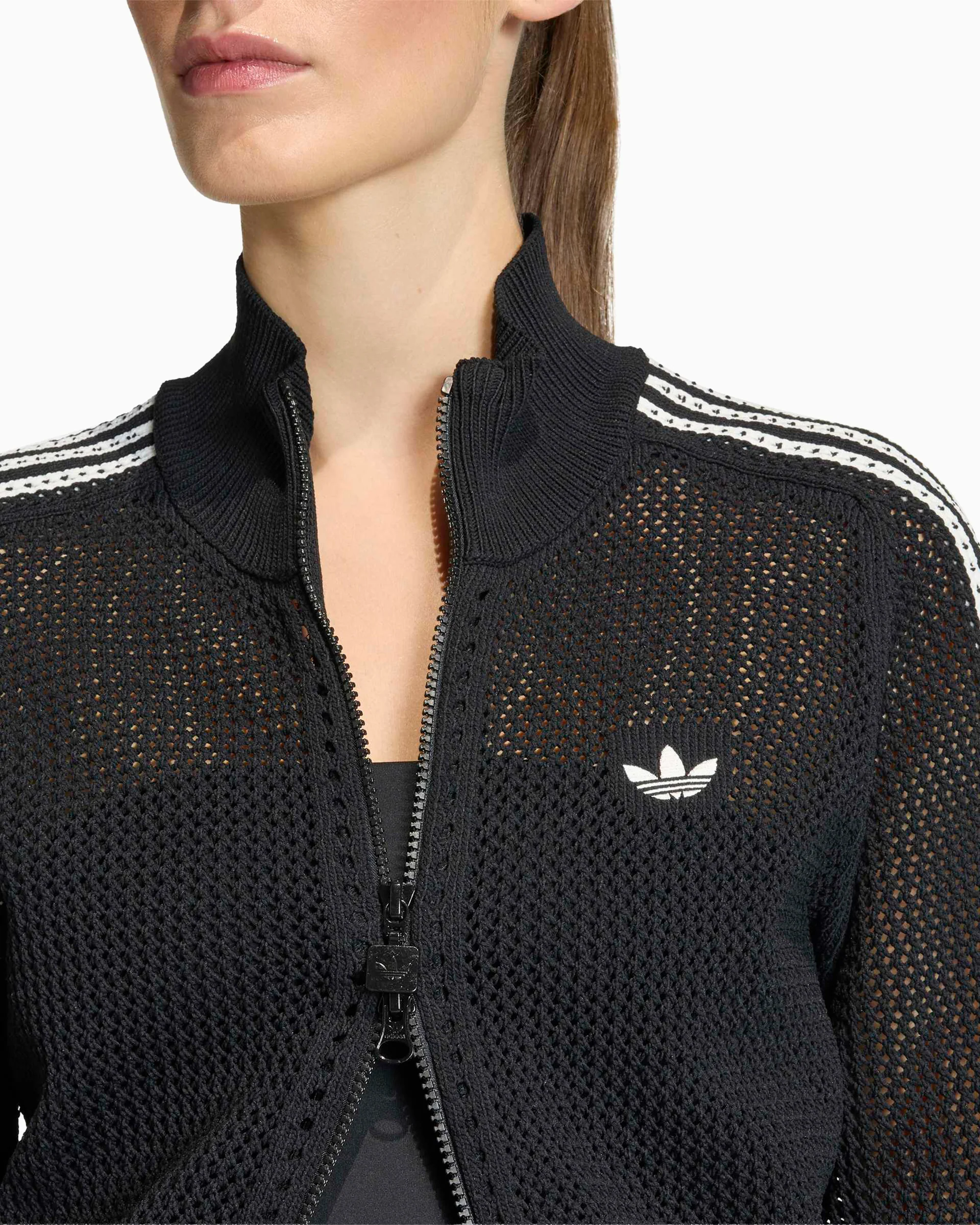 adidas Firebird Crochet Damen-Trainingsjacke - Image 4
