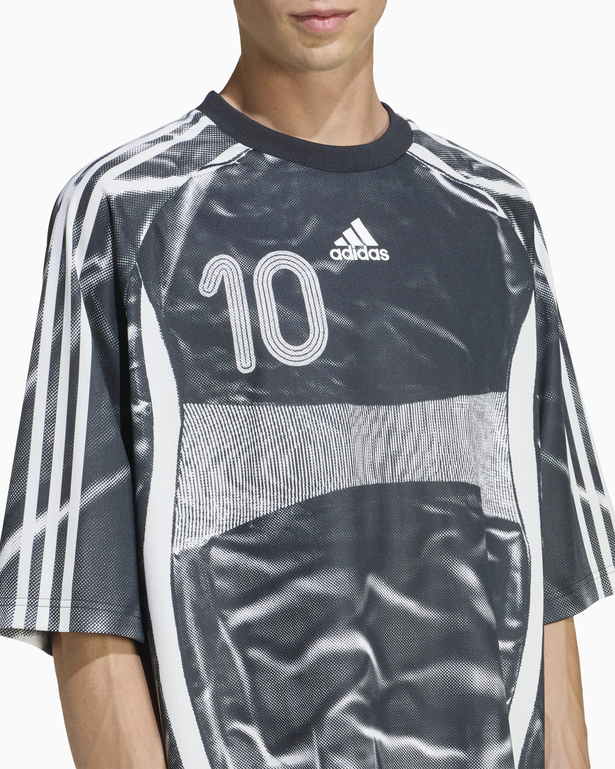 adidas Originals Adilenium Adilenium Teamgeist Relaxed Herren-Jersey T-Shirt - Image 4