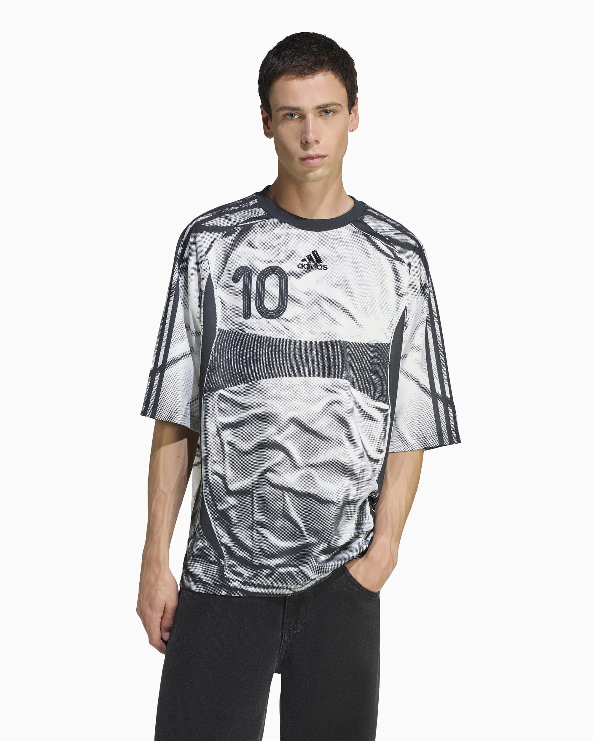 adidas Originals Adilenium Adilenium Teamgeist Relaxed Herren-Jersey T-Shirt - Image 3