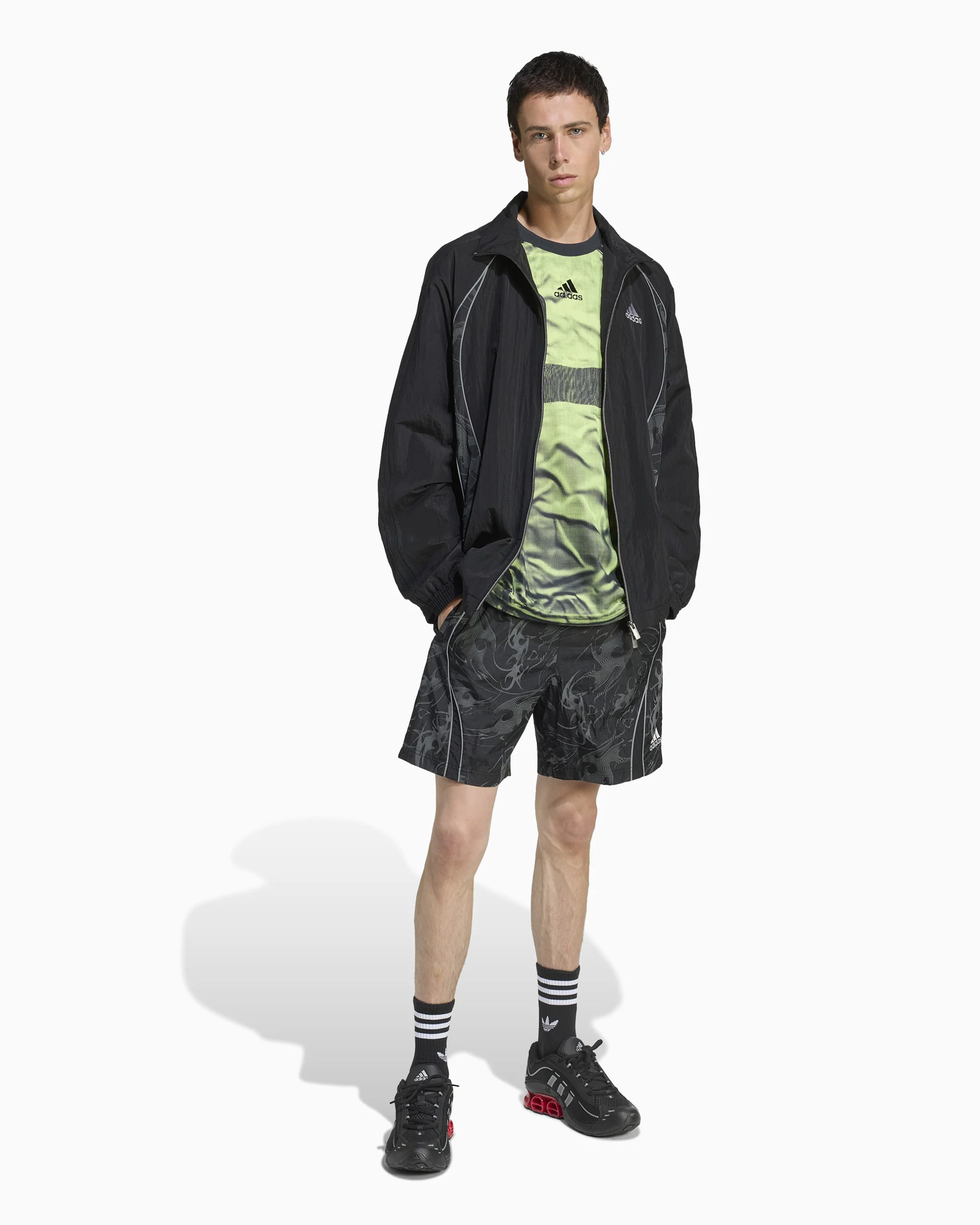 adidas Originals Adilenium Adilenium Teamgeist Relaxed Herren-Jersey T-Shirt - Image 2