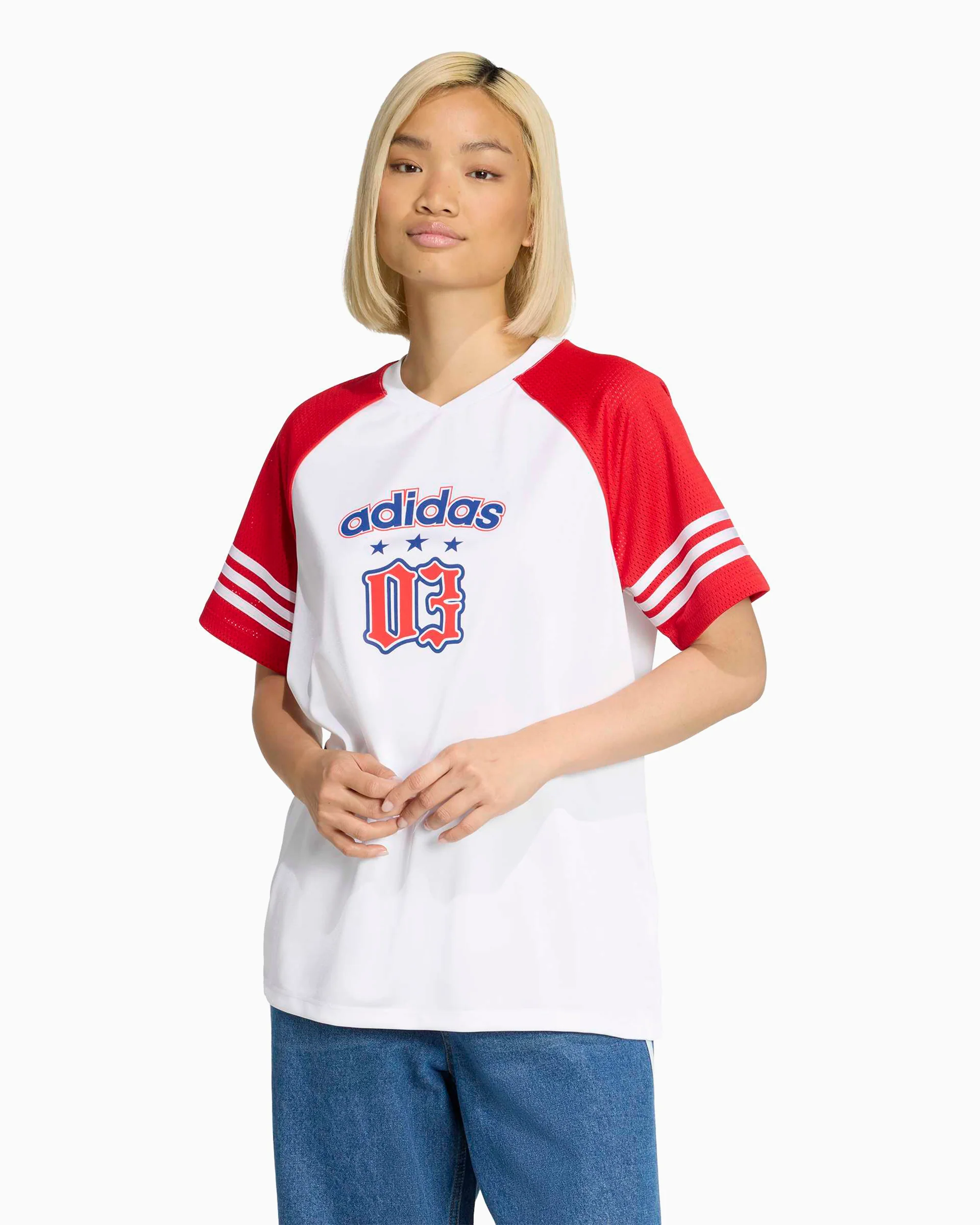 adidas Originals BB Relaxed Damen-Jersey T-Shirt - Image 3