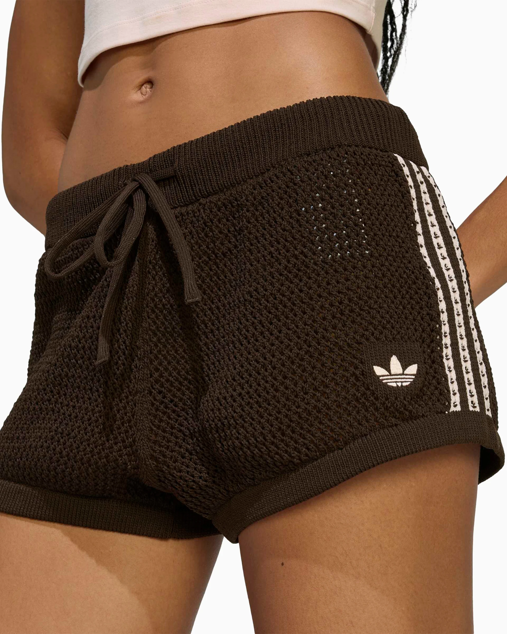 adidas Originals Crochet Slim Damen-Shorts