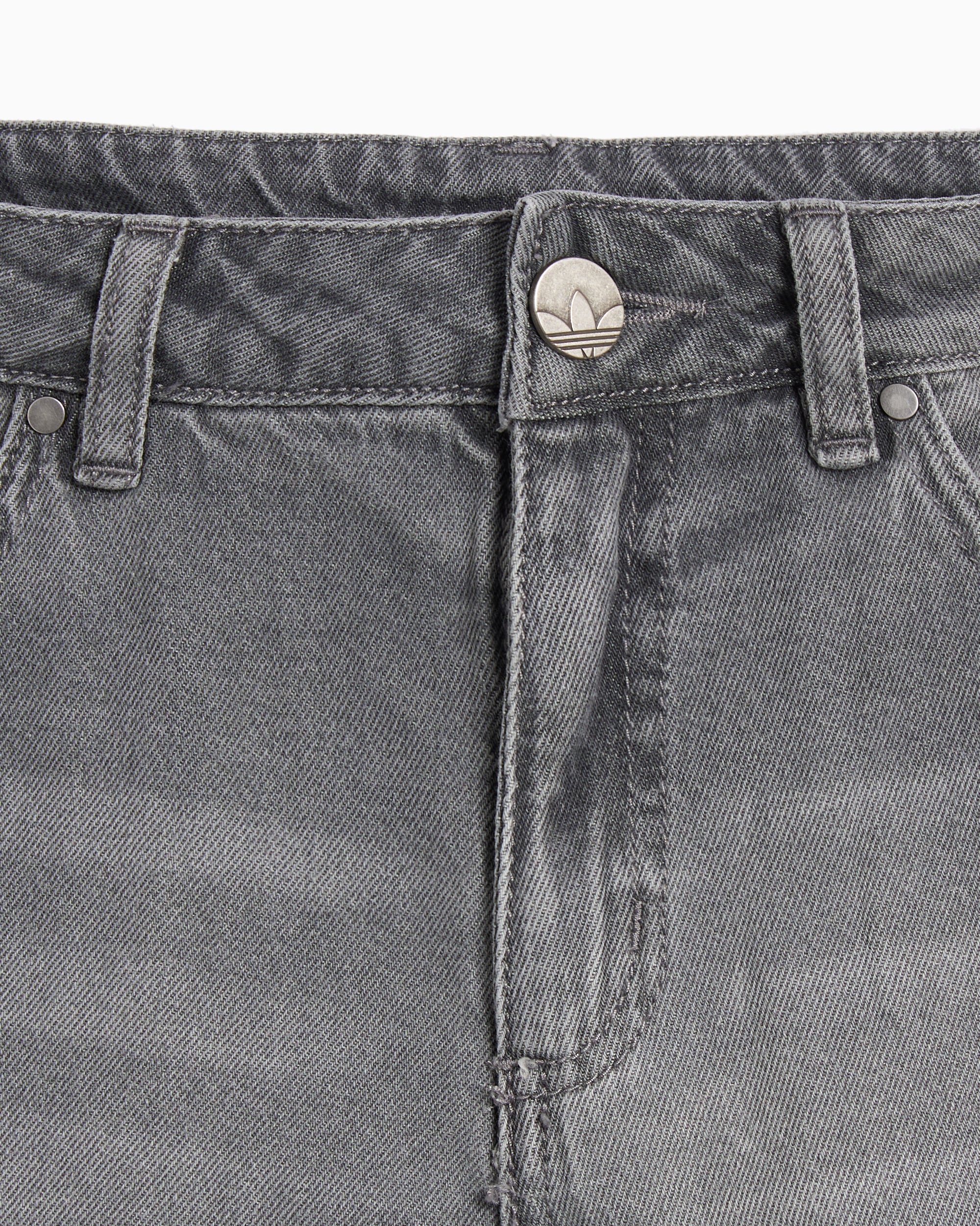 adidas Originals Denim Relaxed Damen-Wide Leg Jeans - Image 2
