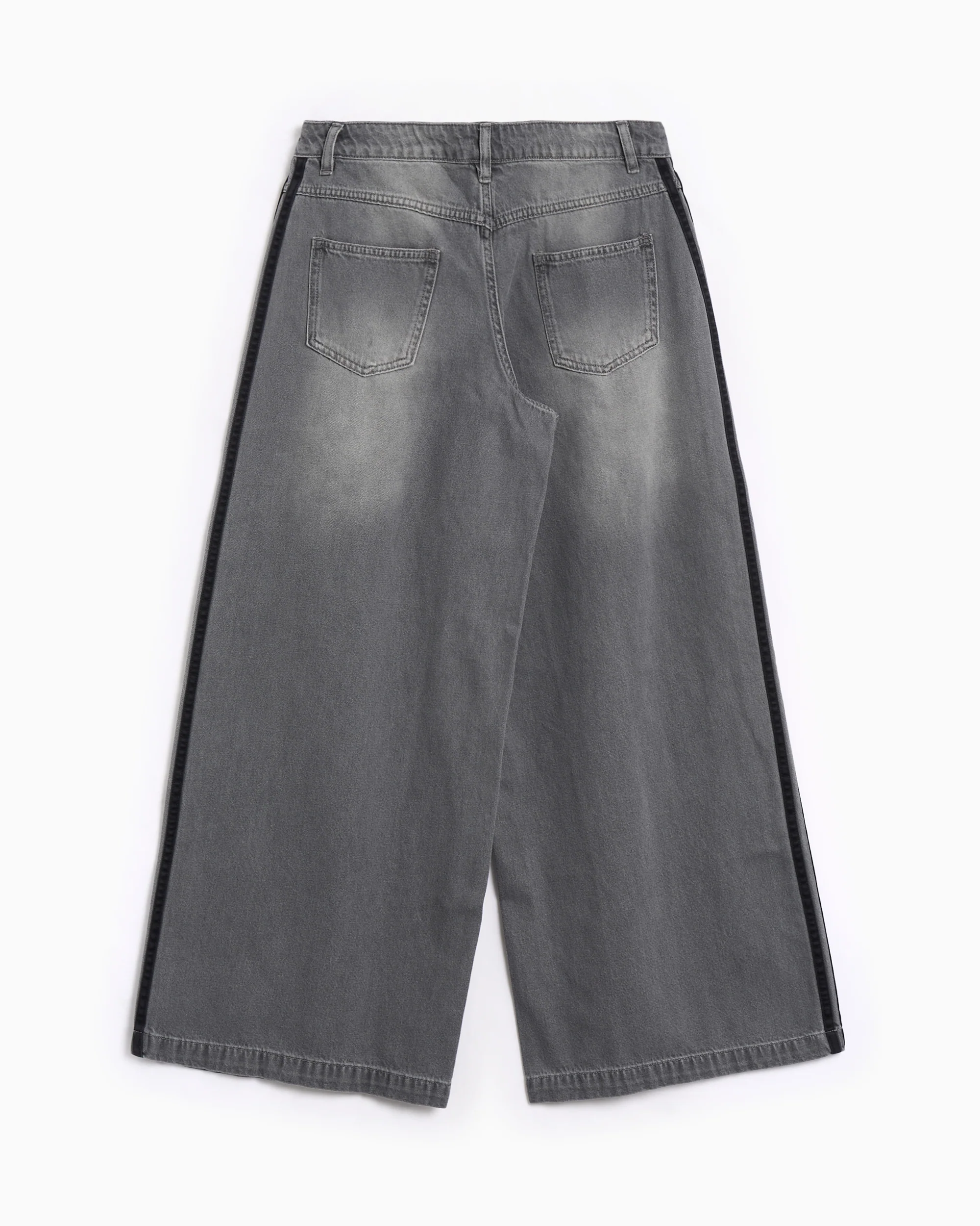 adidas Originals Denim Relaxed Damen-Wide Leg Jeans - Image 3