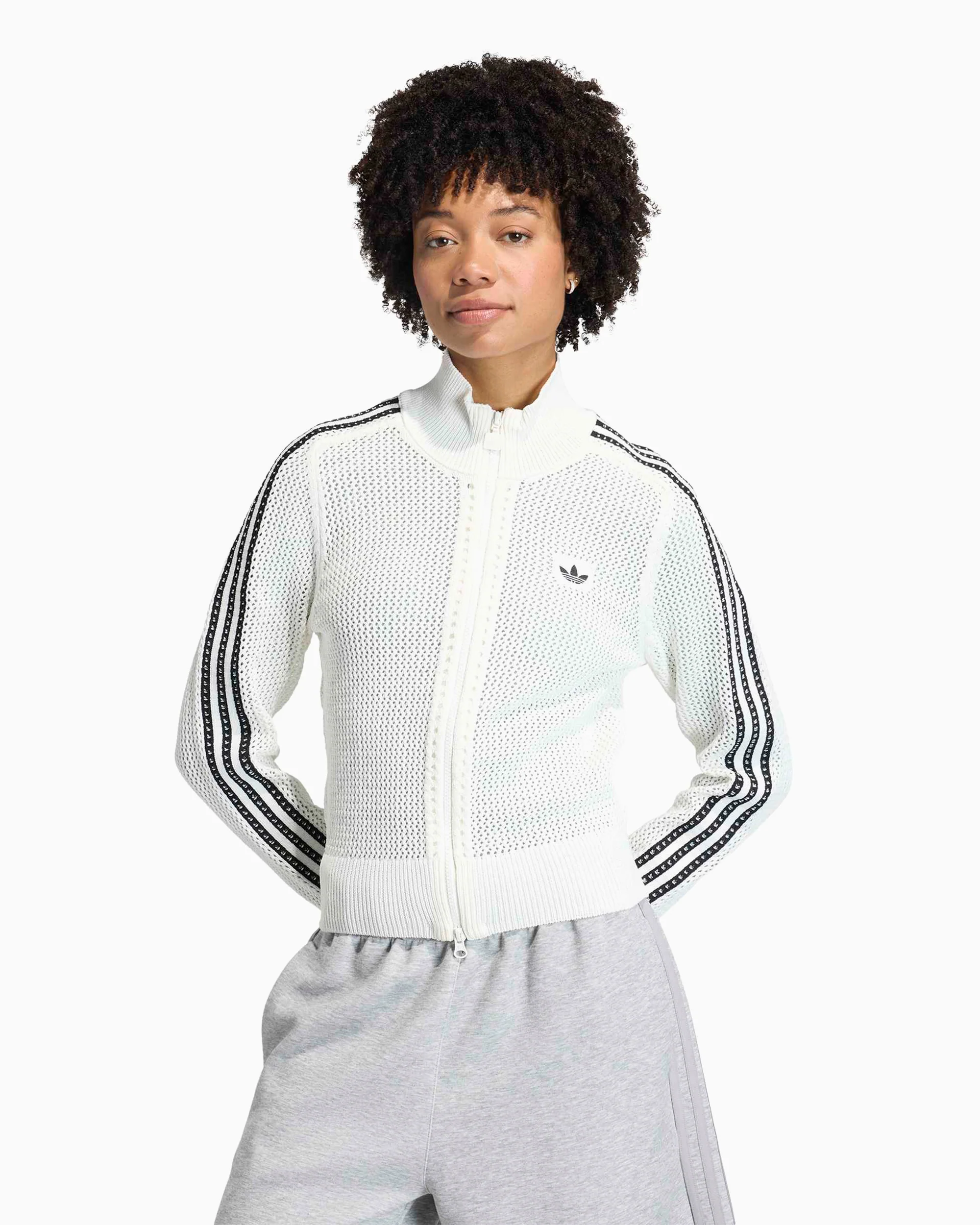 adidas Originals Firebird Crochet Slim Damen-Trainingsjacke