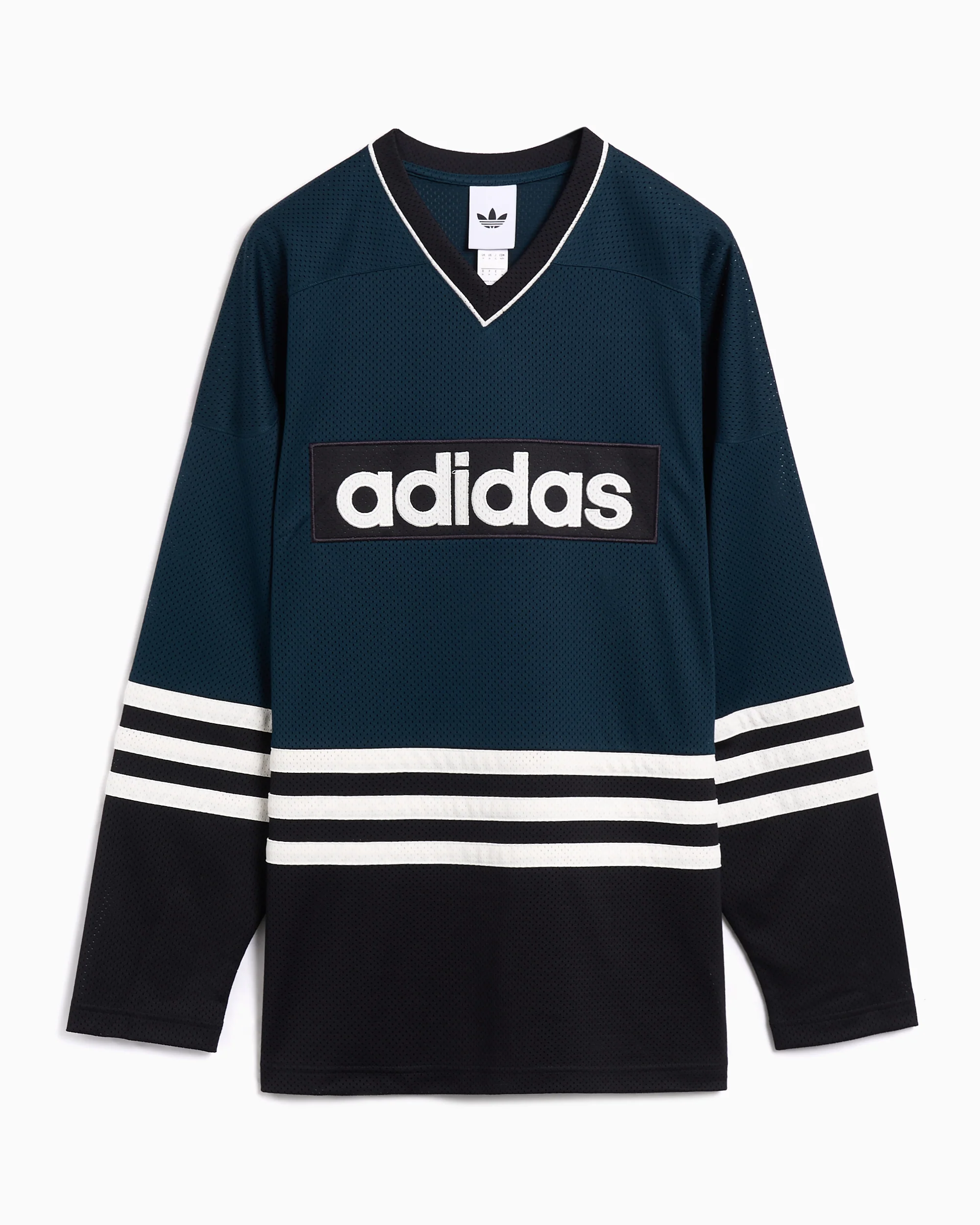 adidas Originals Hockey Relaxed Herren-Jersey T-Shirt mit langen Ärmeln