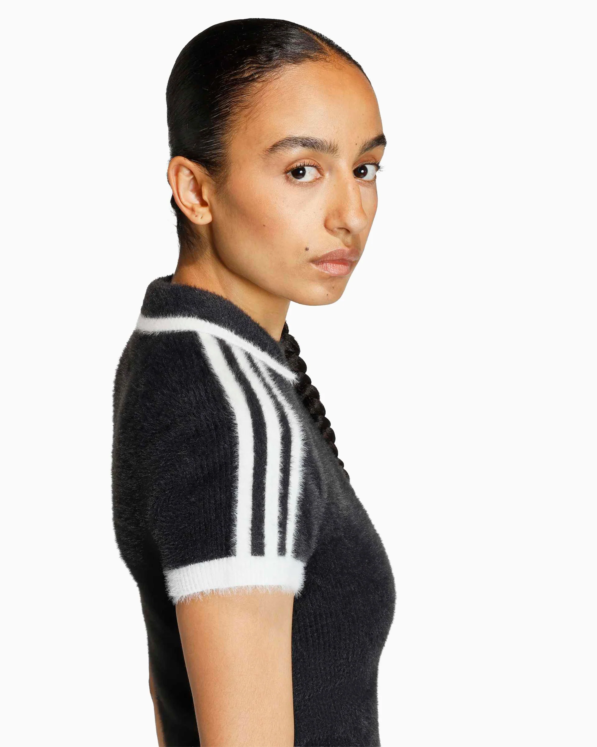 adidas Originals Knitted Cali Crop Damen-T-Shirt - Image 6