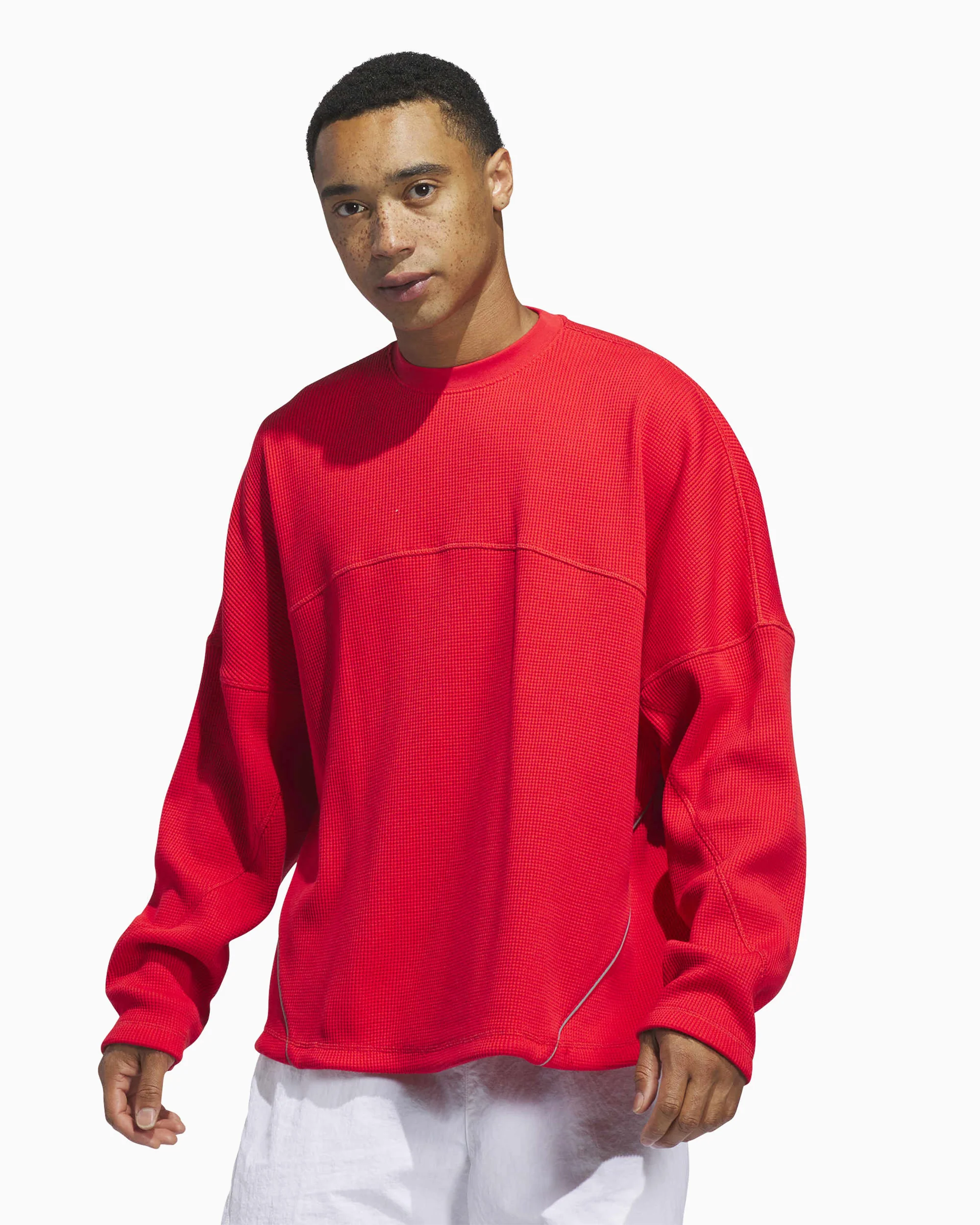 adidas Originals La Cienega Relaxed Unisex T-Shirt mit langen Ärmeln - Image 4