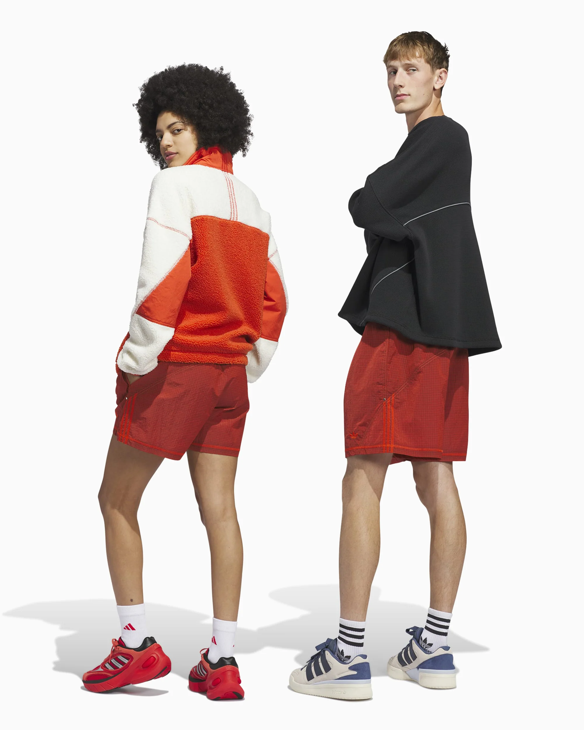 adidas Originals Long Beach Unisex Shorts - Image 10