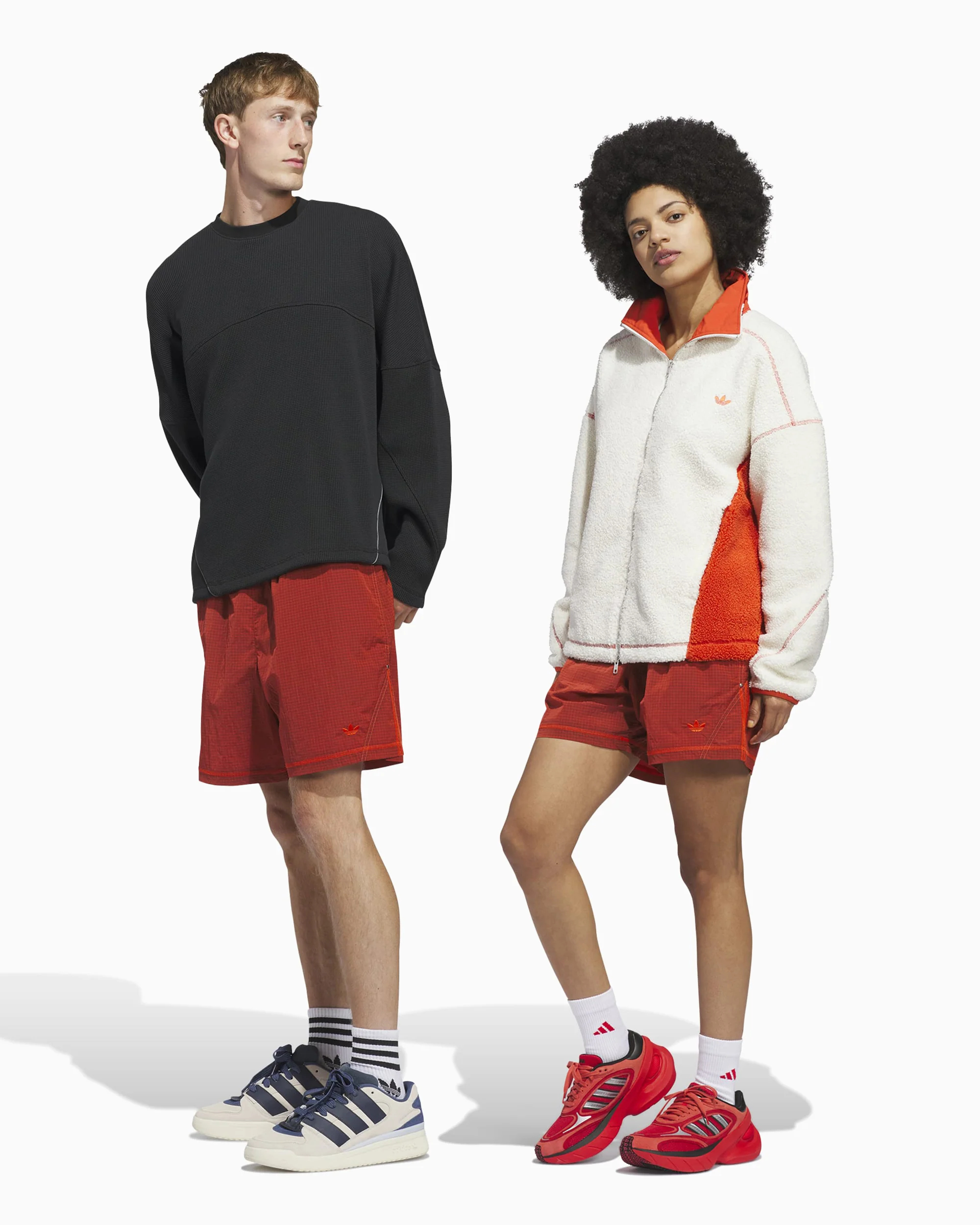 adidas Originals Long Beach Unisex Shorts - Image 2