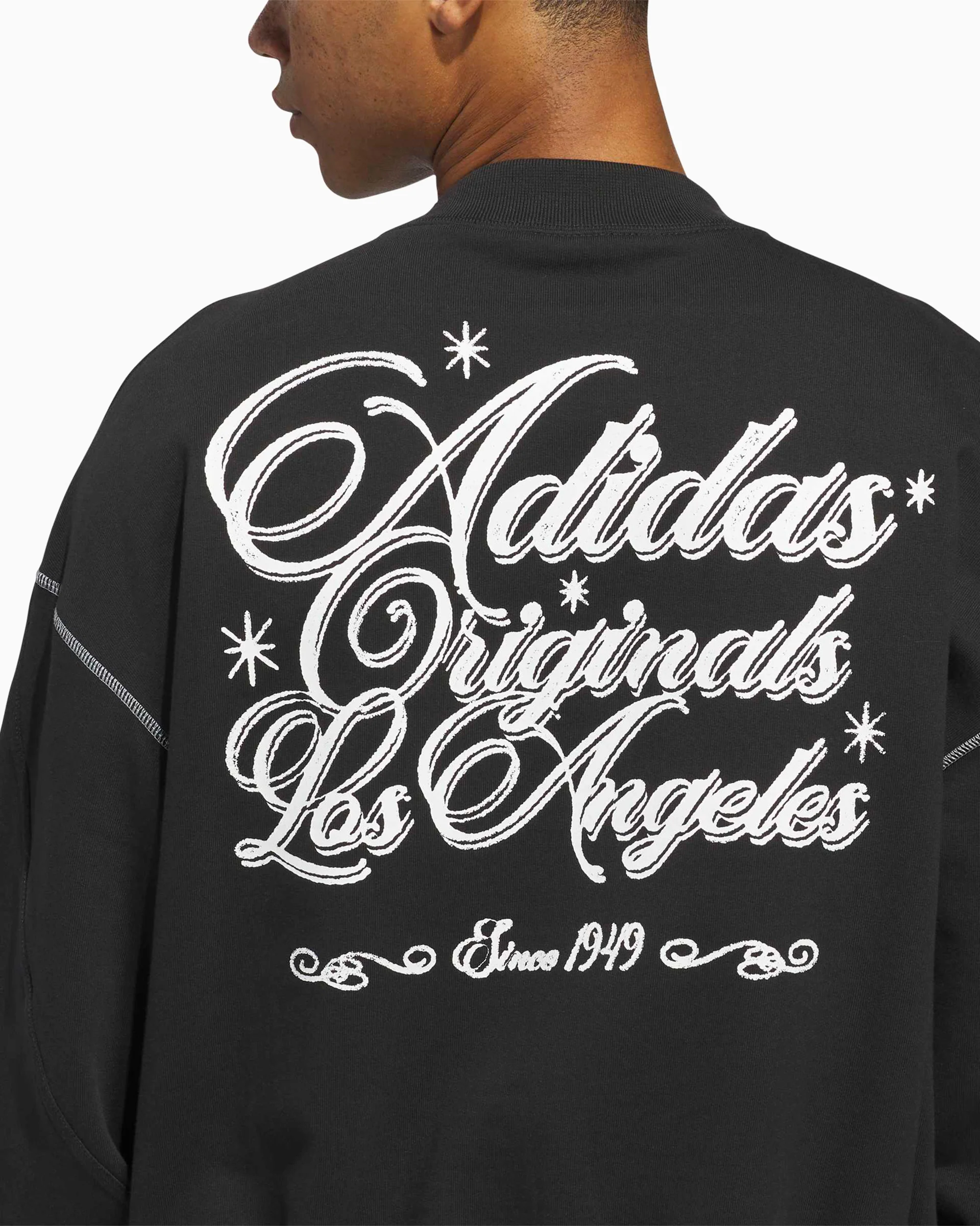 adidas Originals Los Angeles Santa Monica Oversize Unisex Sweatshirt - Image 8