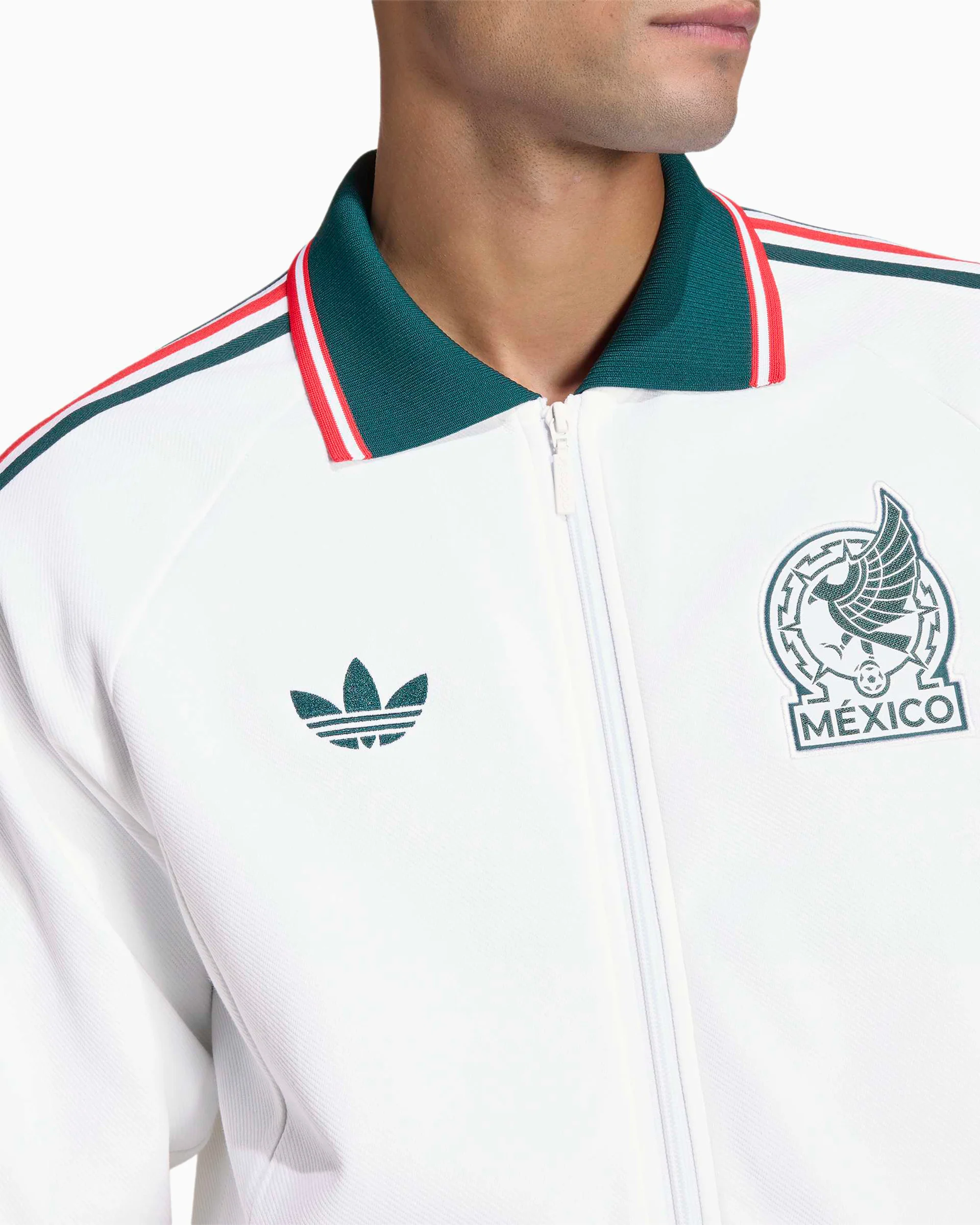 adidas Originals Mexico Football Herren-Trainingsjacke mit Logo - Image 4