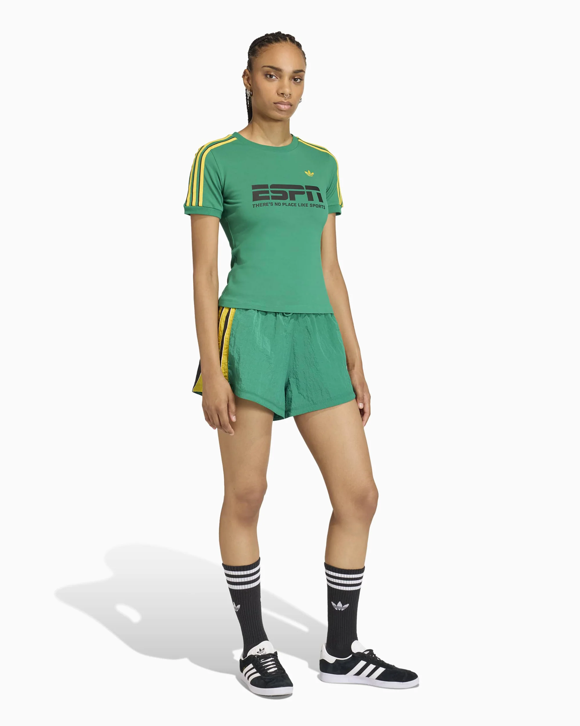 adidas Originals Santiago Relaxed Damen-Shorts - Image 4