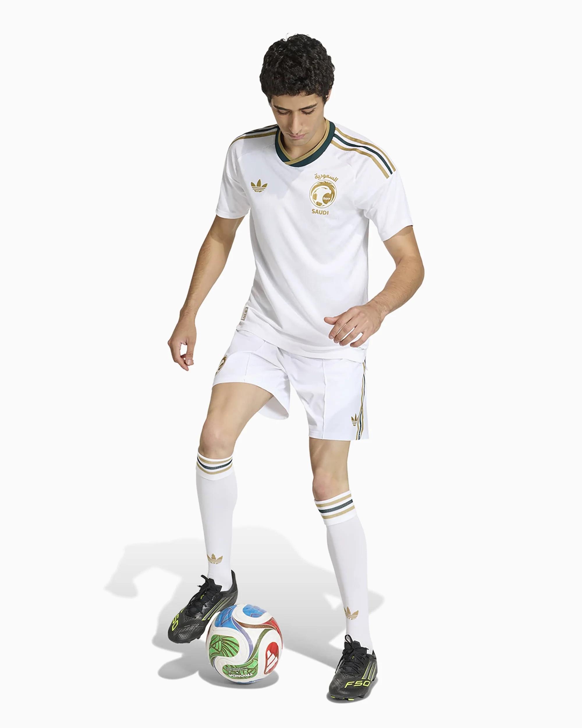 adidas Originals Saudi Arabia Football Besucher 2026 Herren-Jersey T-Shirt - Image 2