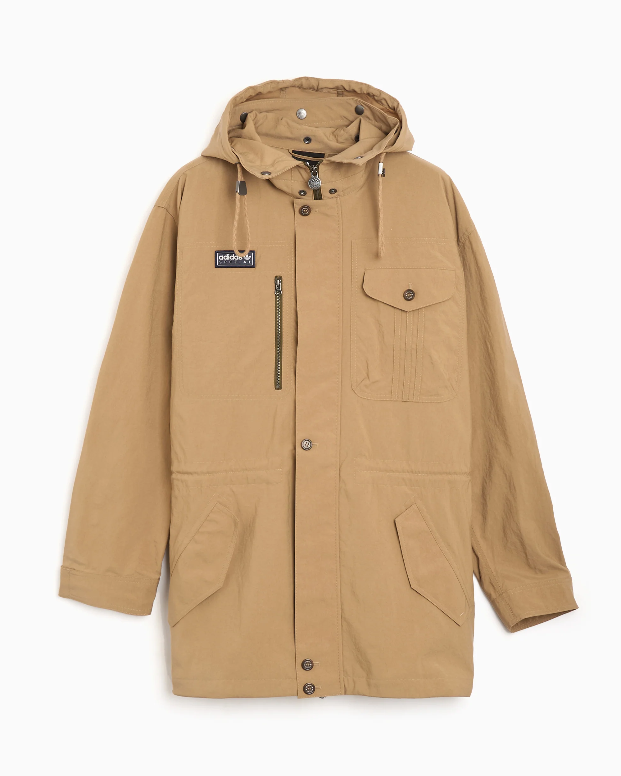 adidas Originals SPZL Parka Longridge Herren-Leichte Jacke mit Logo