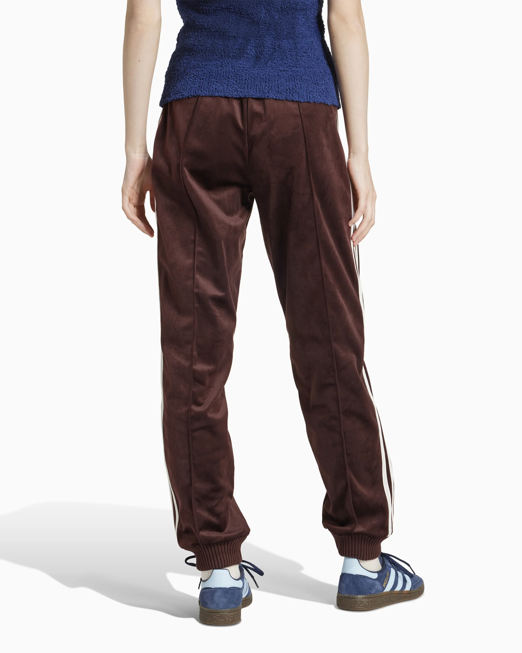 Adidas Originals Women's Velvet Track Pants Slim Damen-Sweathose - Image 3