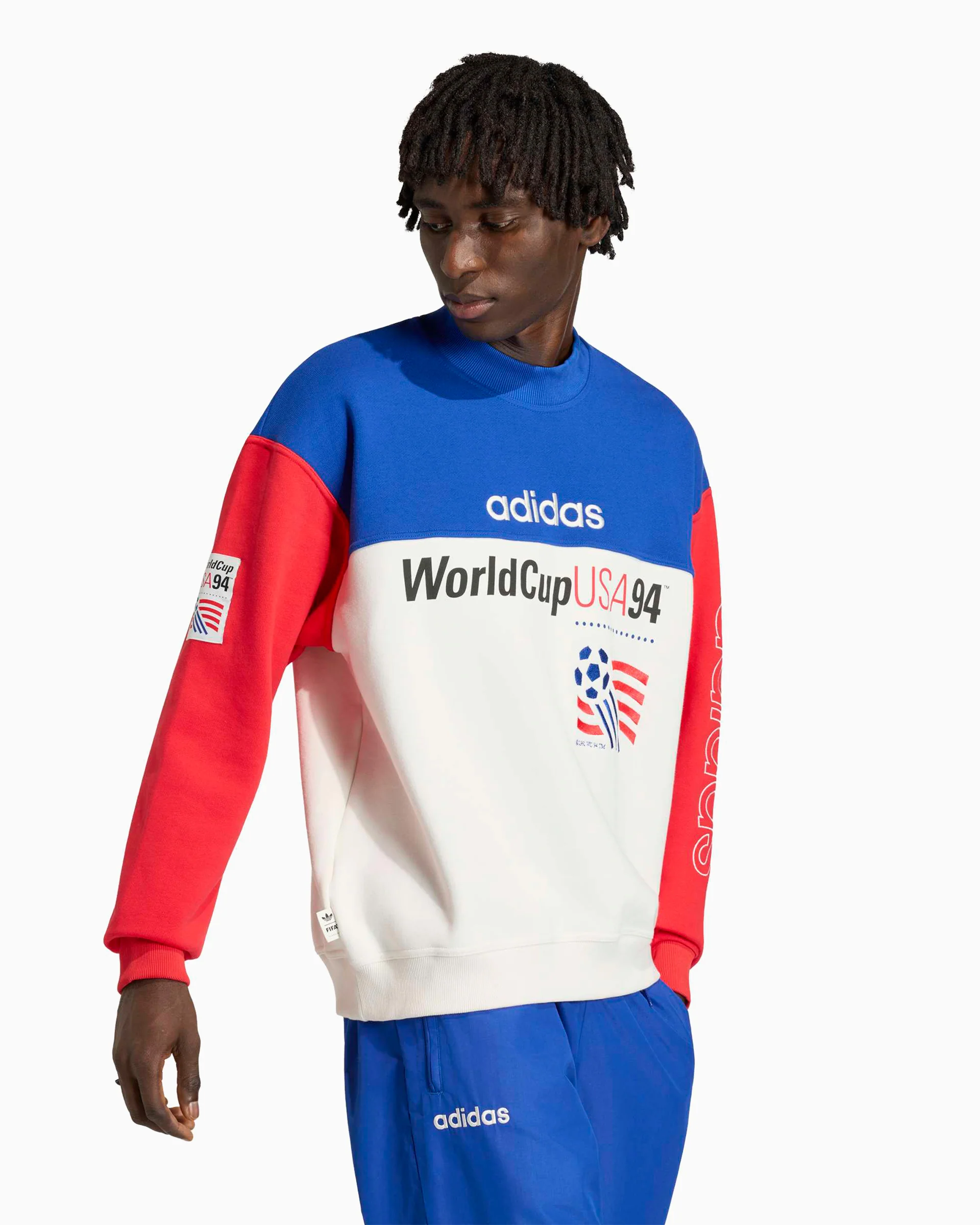 adidas Originals World Cup USA94 Relaxed Herren-Sweatshirt mit Grafik - Image 2