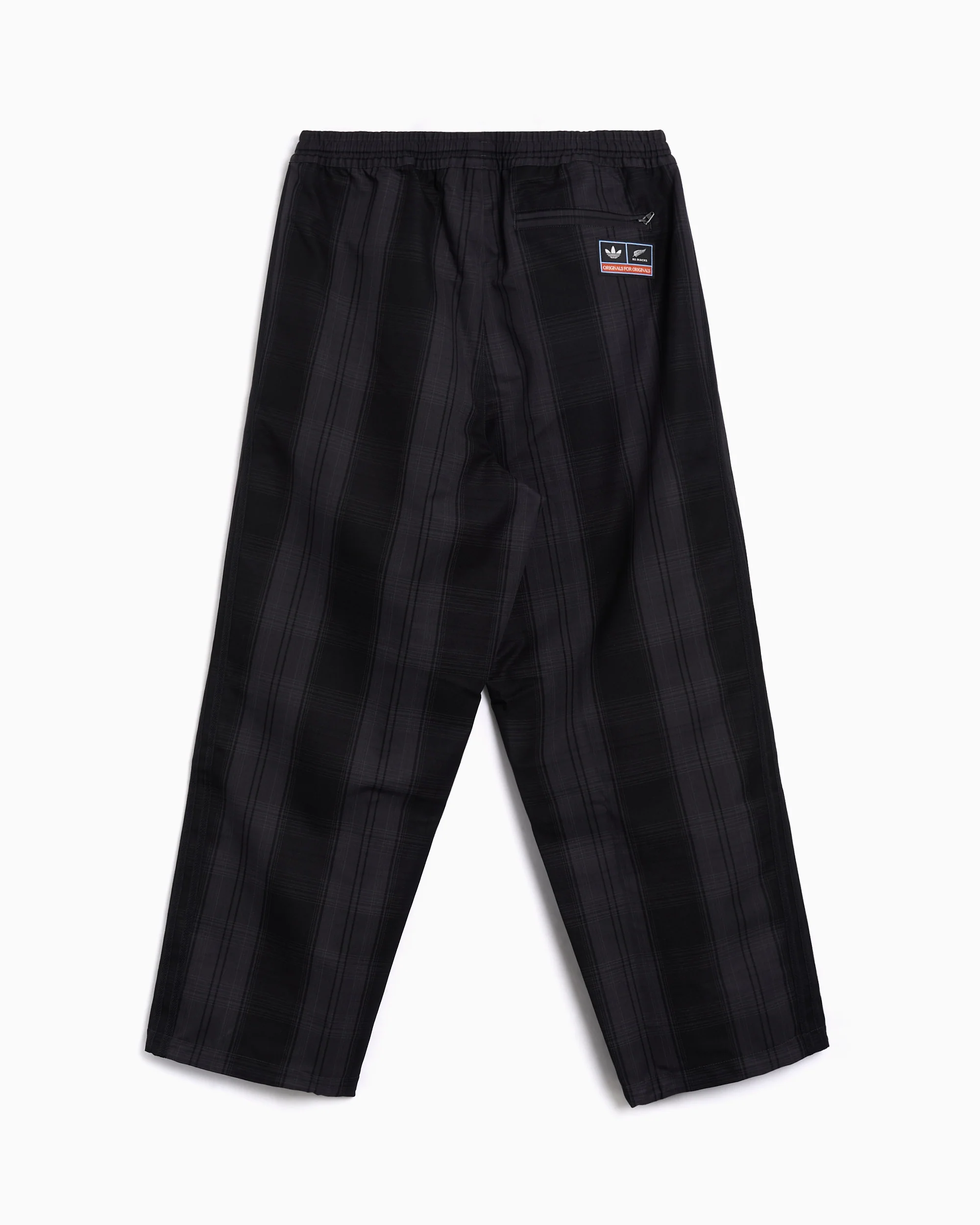 adidas Originals x All Blacks Firebird Plaid Relaxed Herren-Sweathose - Image 8