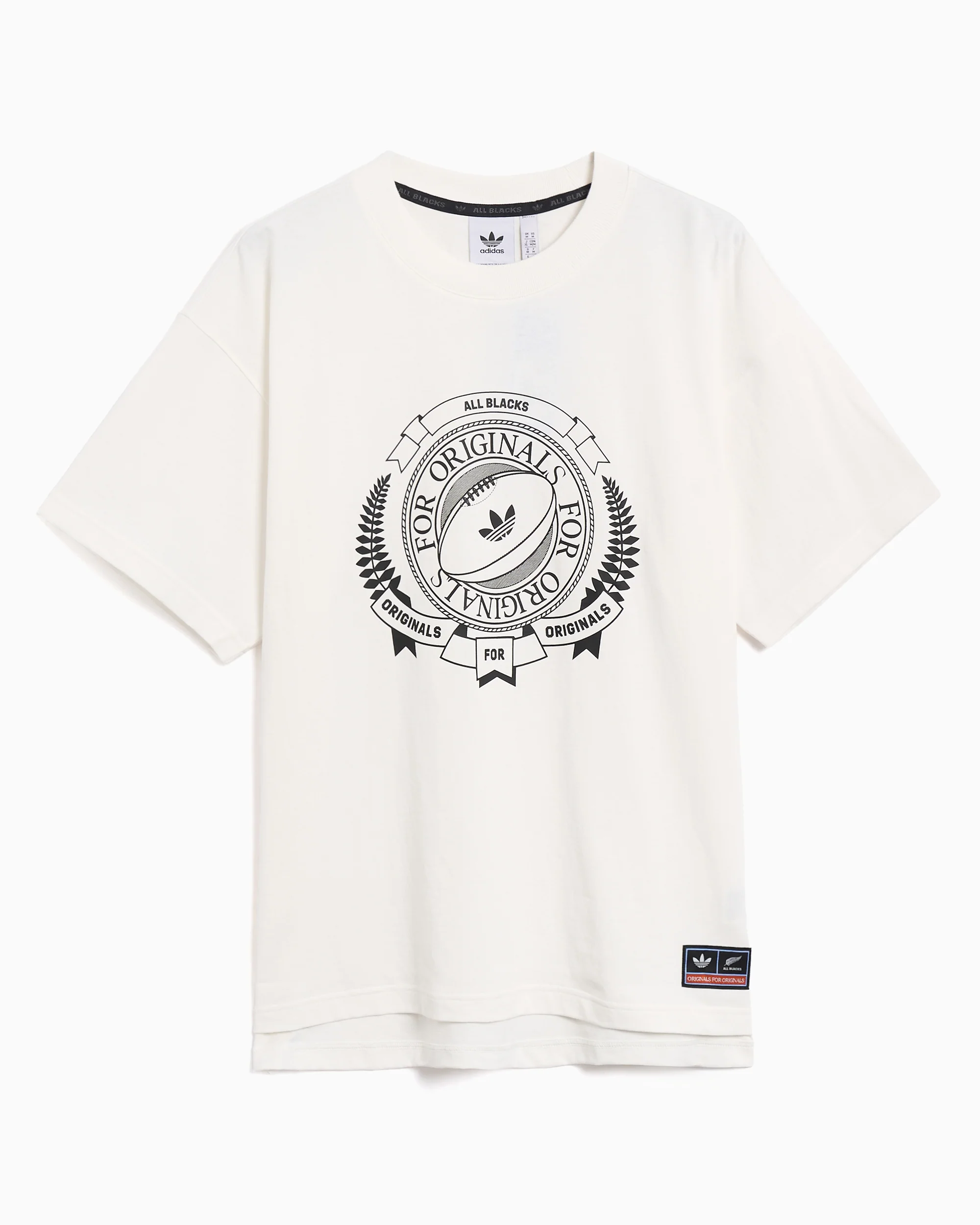 adidas Originals x All Blacks Relaxed Herren-T-Shirt mit Grafik