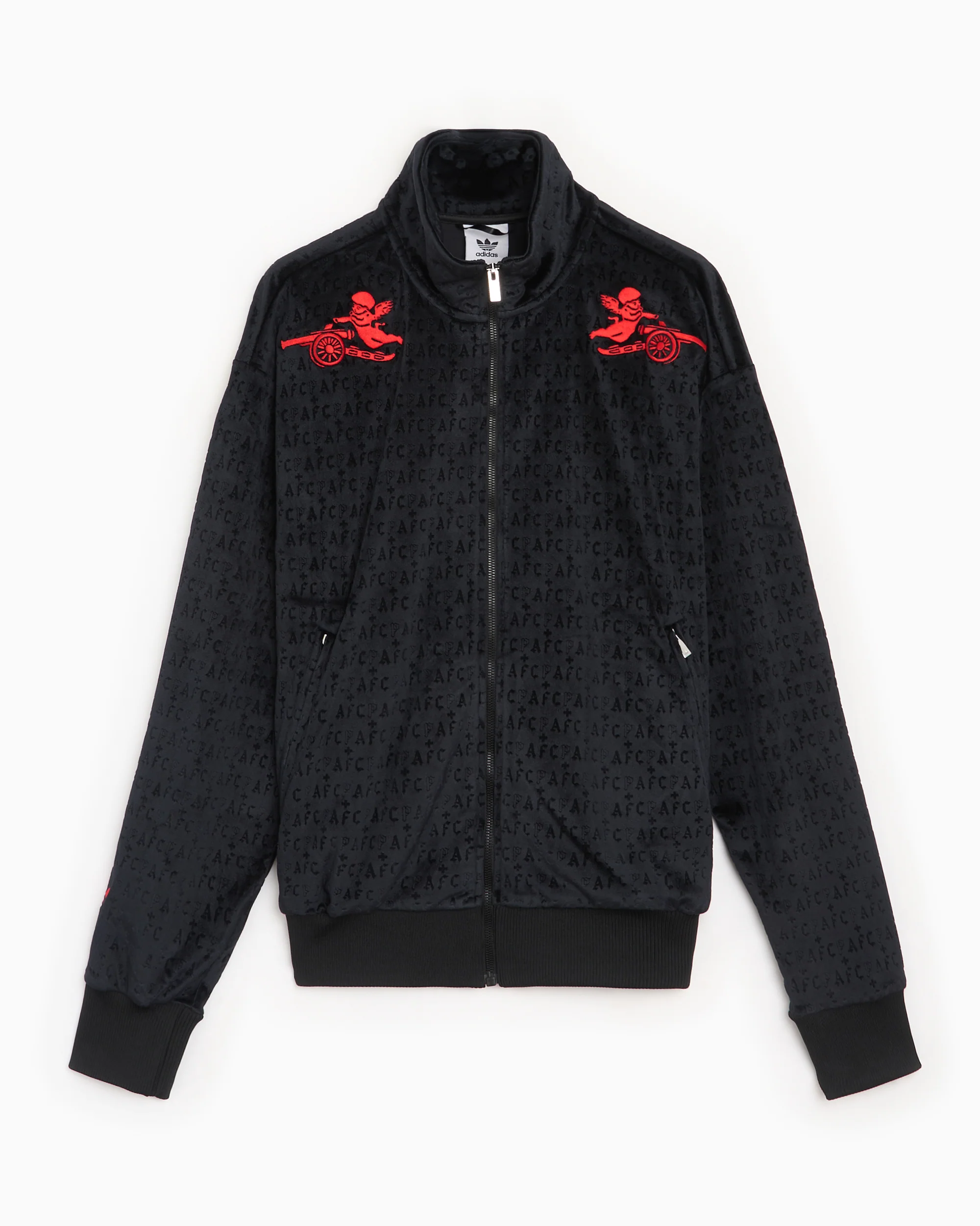 adidas Originals x Arsenal FC x Places+Faces 25/26 Herren-Sweatshirt mit Reißverschluss mit bestickt