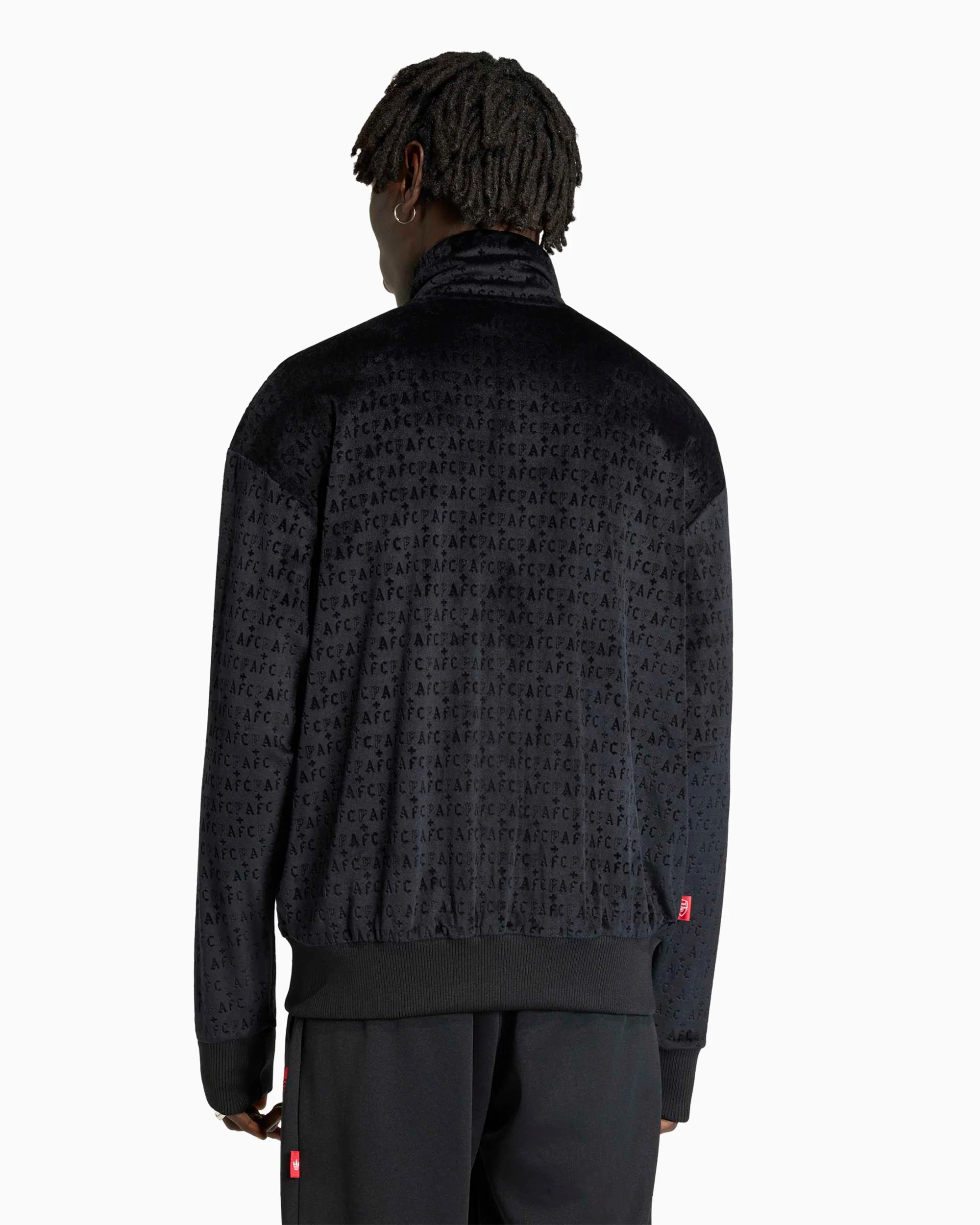 adidas Originals x Arsenal FC x Places+Faces 25/26 Herren-Sweatshirt mit Reißverschluss mit bestickt - Image 3