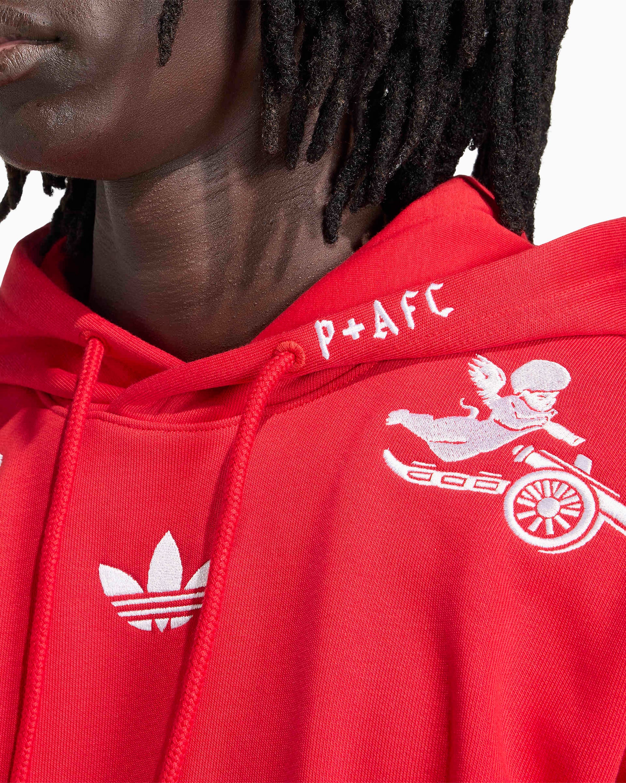 adidas Originals x Arsenal FC x Places+Faces 25/26 Herren-Hoodie mit Grafik - Image 4