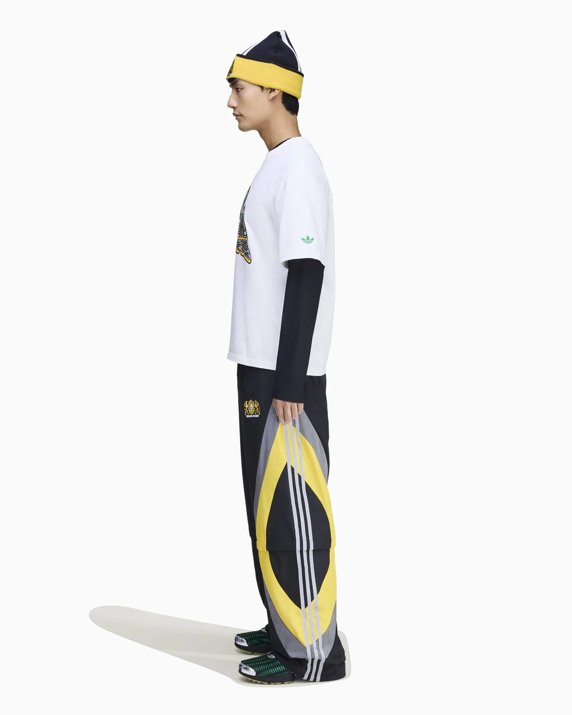 adidas Originals x Brain Dead Abnehmbar Relaxed Unisex Sweathose - Image 5