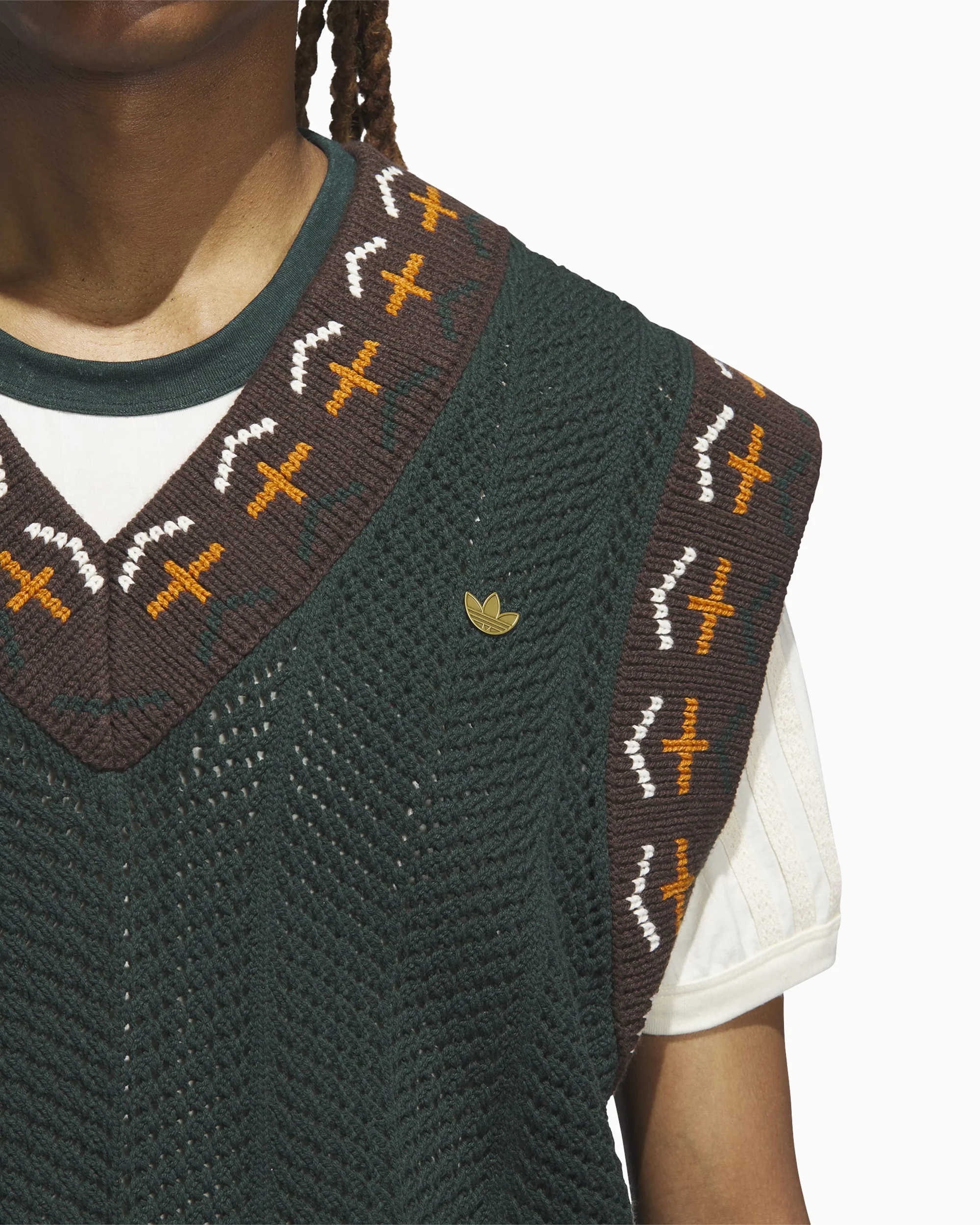 adidas Originals x CLOT Crochet Unisex Weste - Image 5