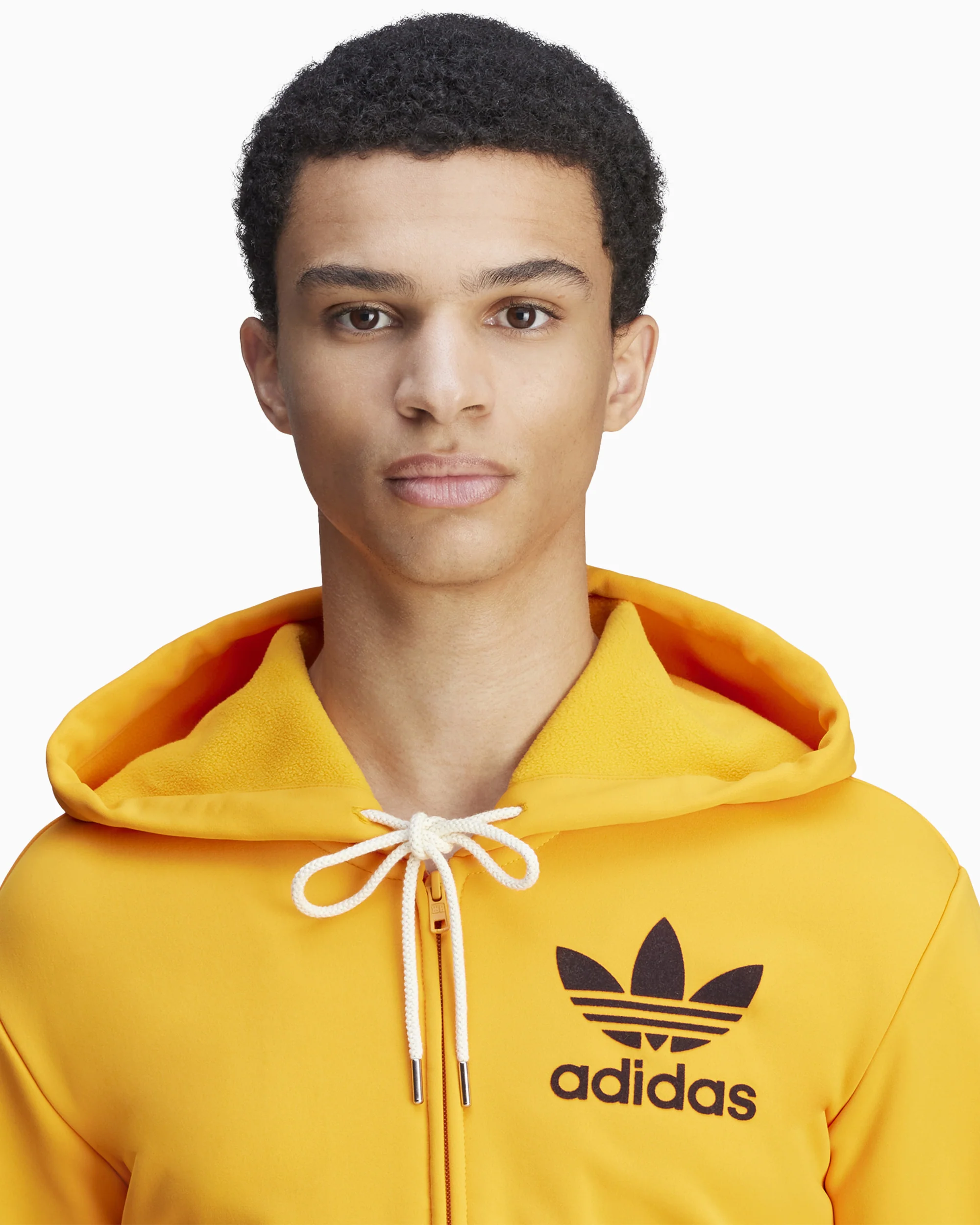 X Wales Bonner adidas Originals x Wales Bonner Men's Track Hoodie Herren-Sweatshirt mit Reißverschluss - Image 3