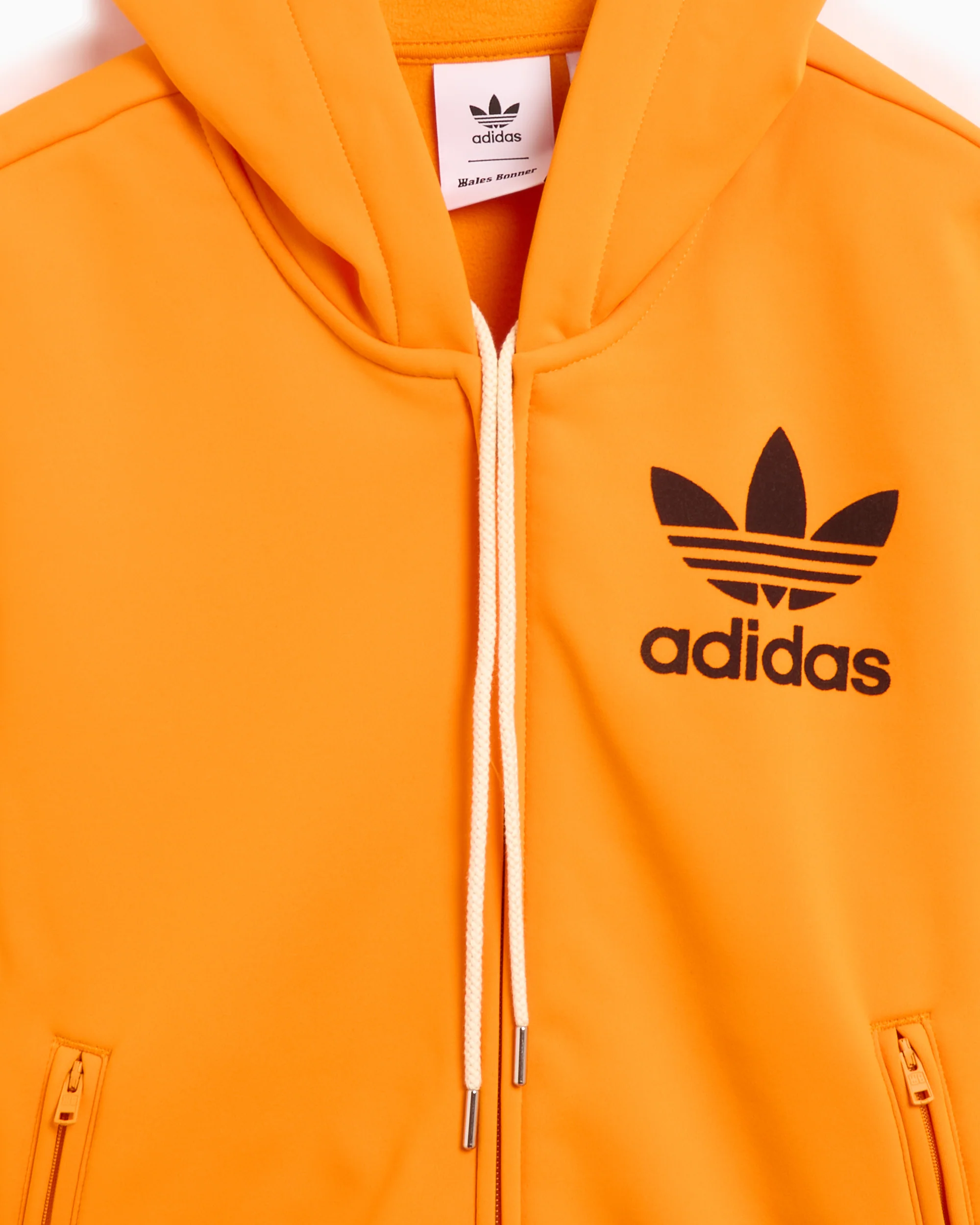 X Wales Bonner adidas Originals x Wales Bonner Men's Track Hoodie Herren-Sweatshirt mit Reißverschluss - Image 5