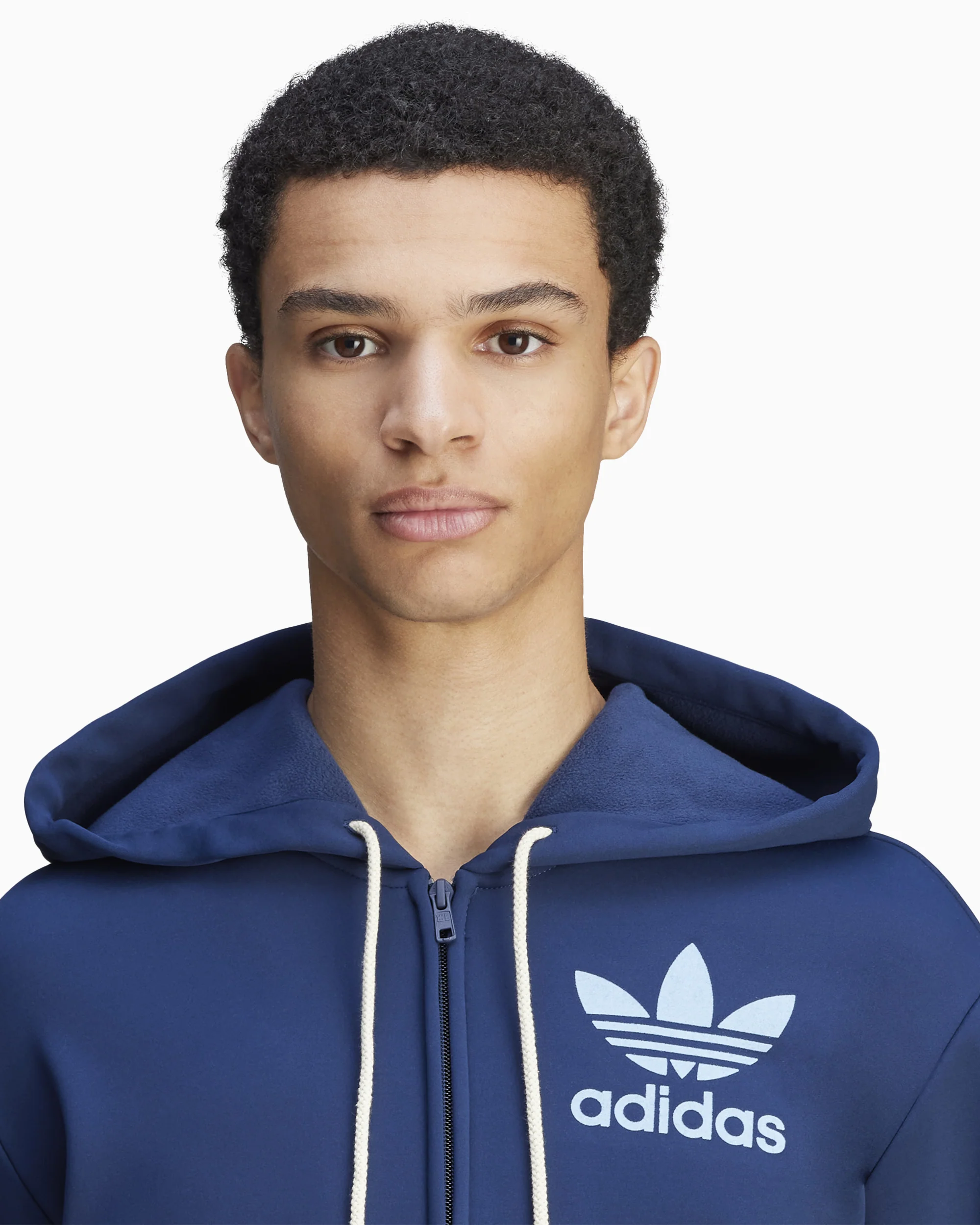 X Wales Bonner adidas Originals x Wales Bonner Men's Track Hoodie Herren-Sweatshirt mit Reißverschluss - Image 3