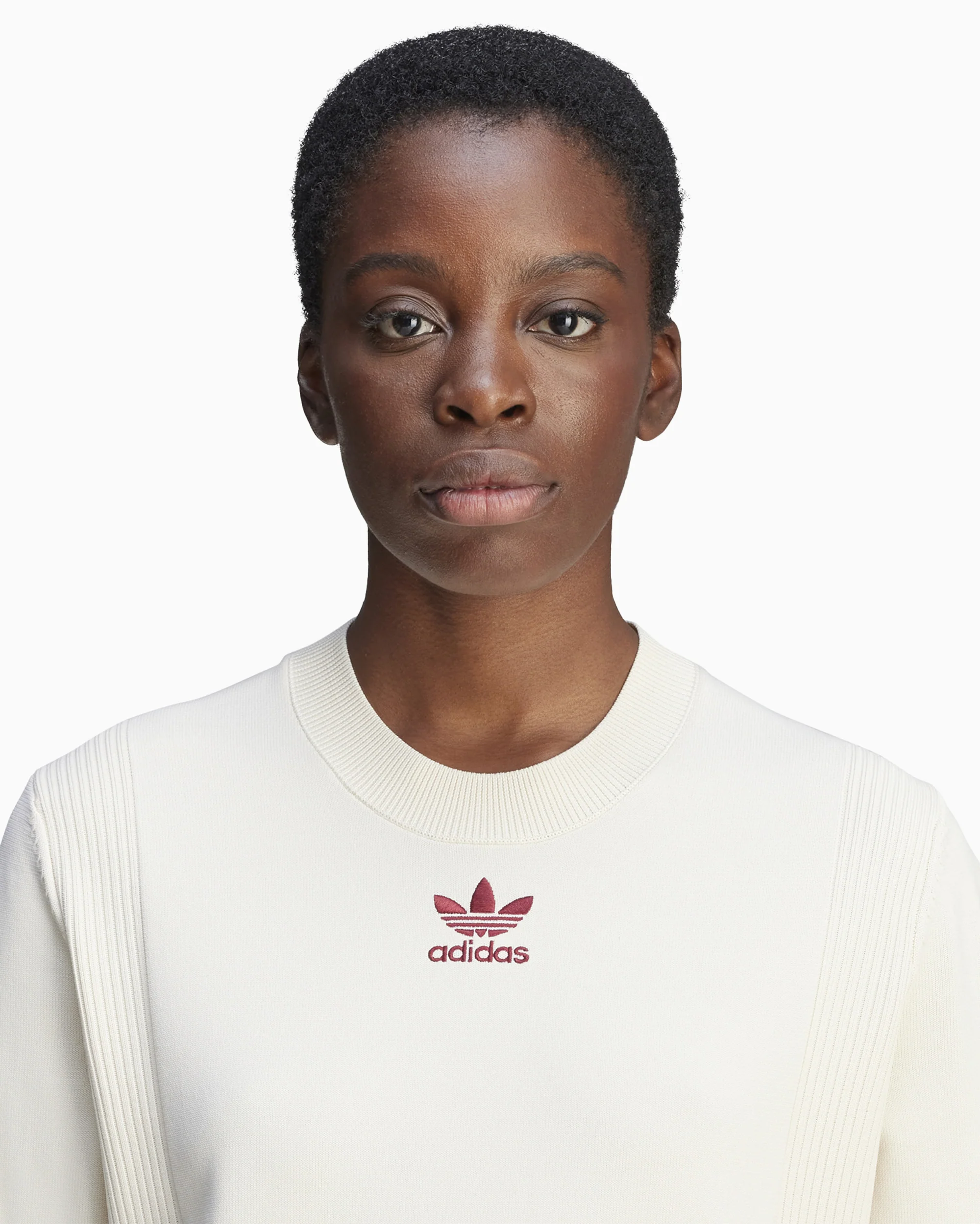 X Wales Bonner adidas Originals x Wales Bonner Women's Knit T-Shirt Damen-T-Shirt - Image 5