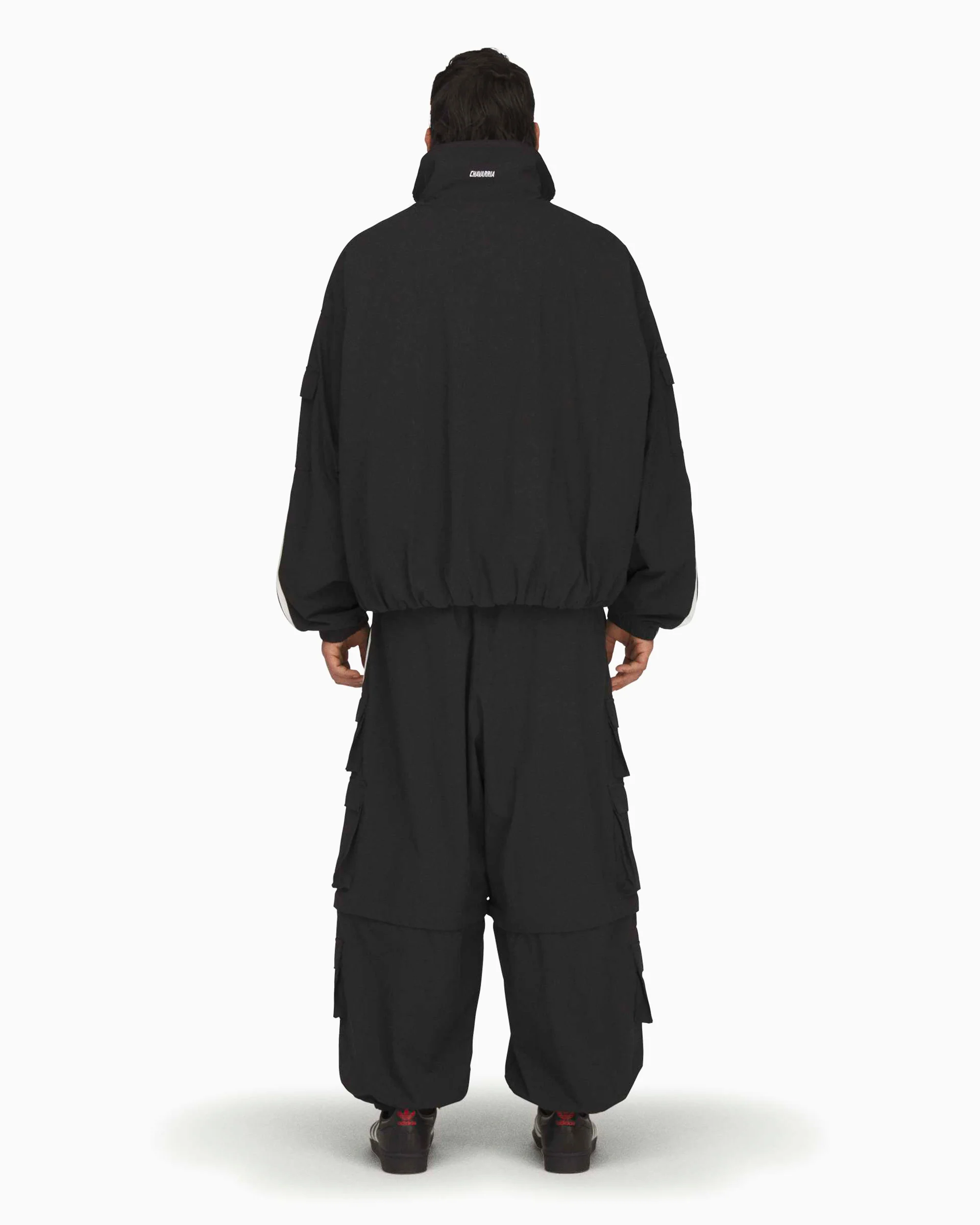adidas Originals x Willy Chavarria Cargo Relaxed Herren-Trainingsjacke mit Logo - Image 6