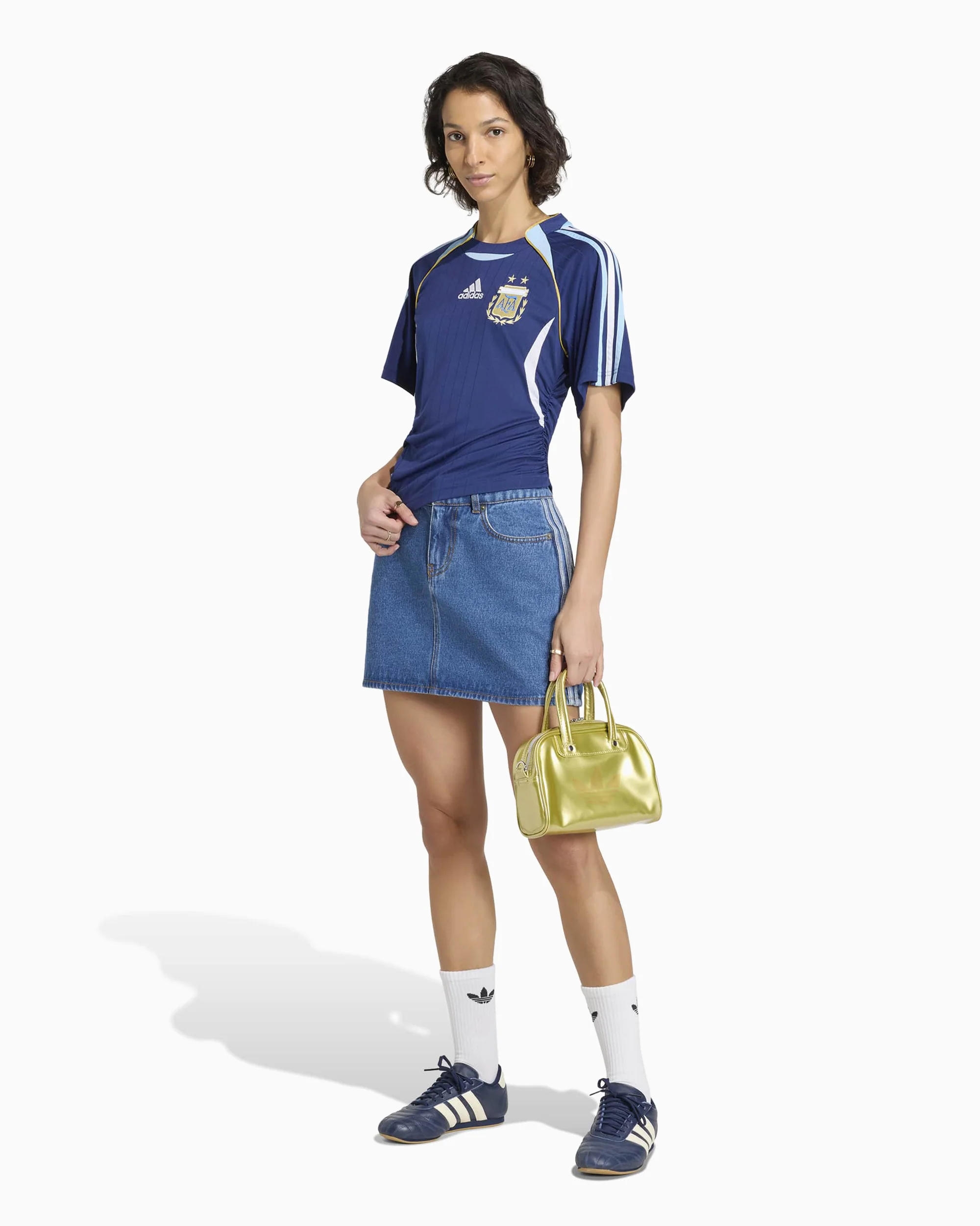 adidas Performance Argentina Reconstructed Damen-Jersey T-Shirt - Image 2