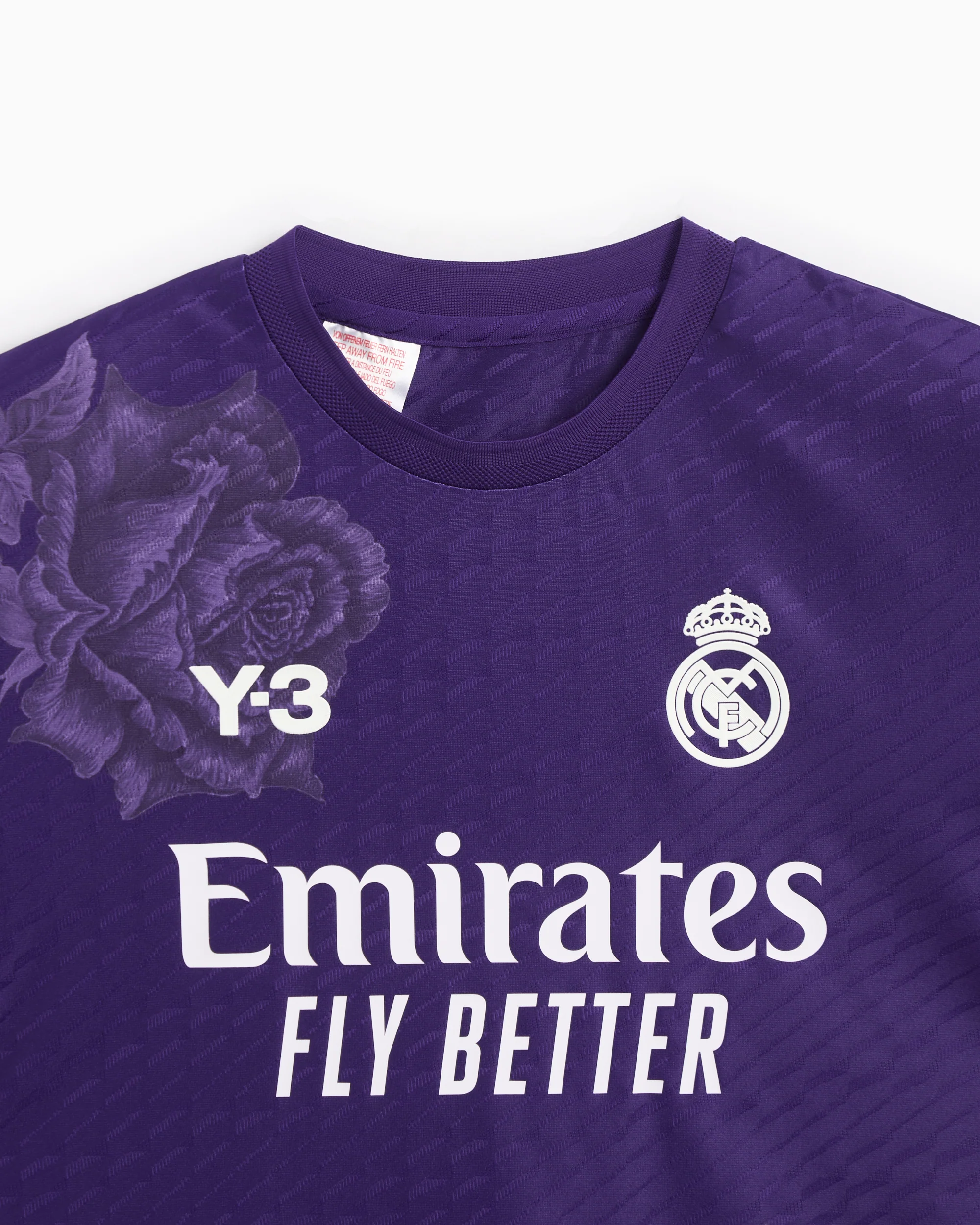 Bloke Core adidas Y-3 x Real Madrid 4th Kid's Jersey Junge T-Shirt - Image 2