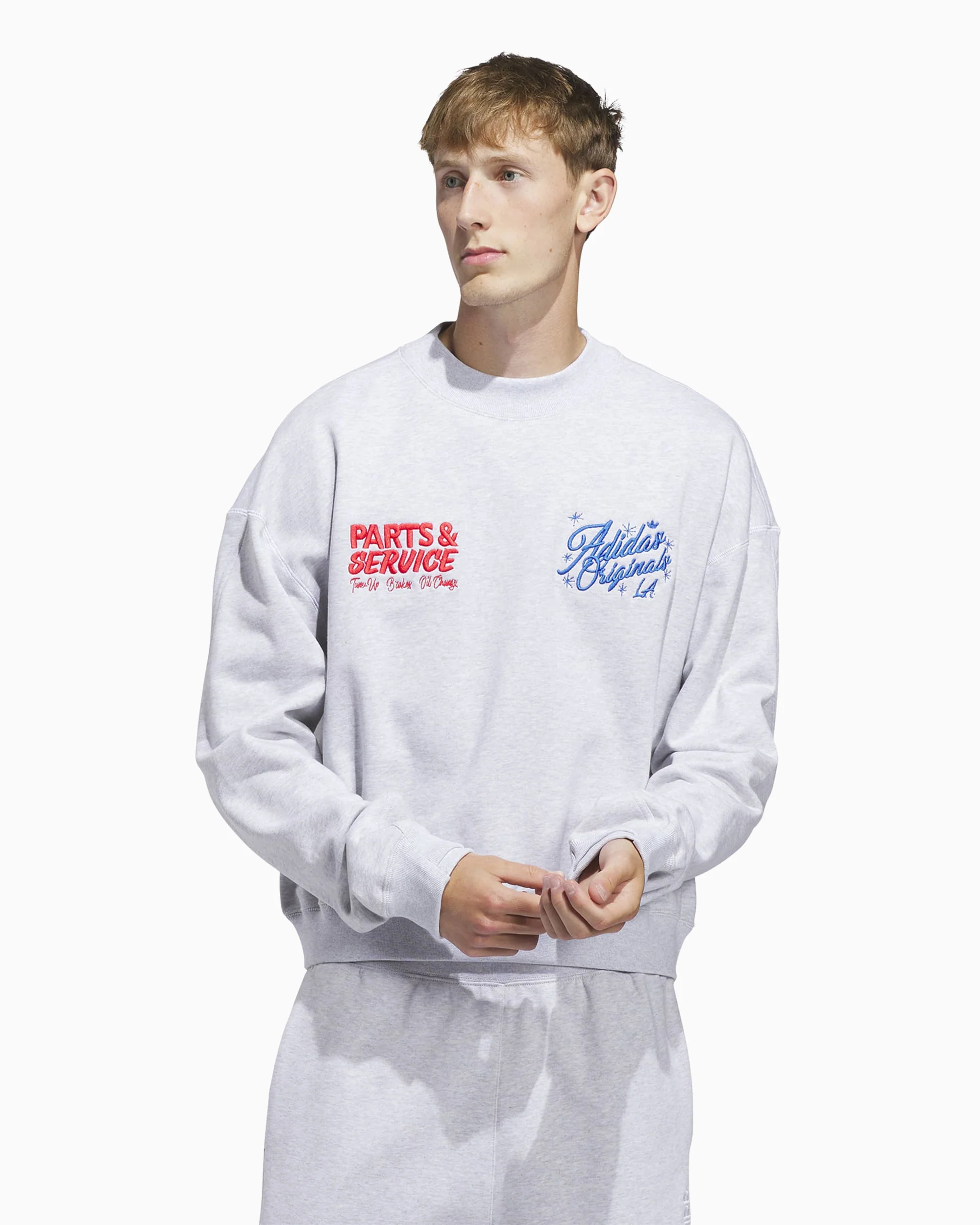 adidas Originals Santa Monica Crop Unisex Sweatshirt - Image 3