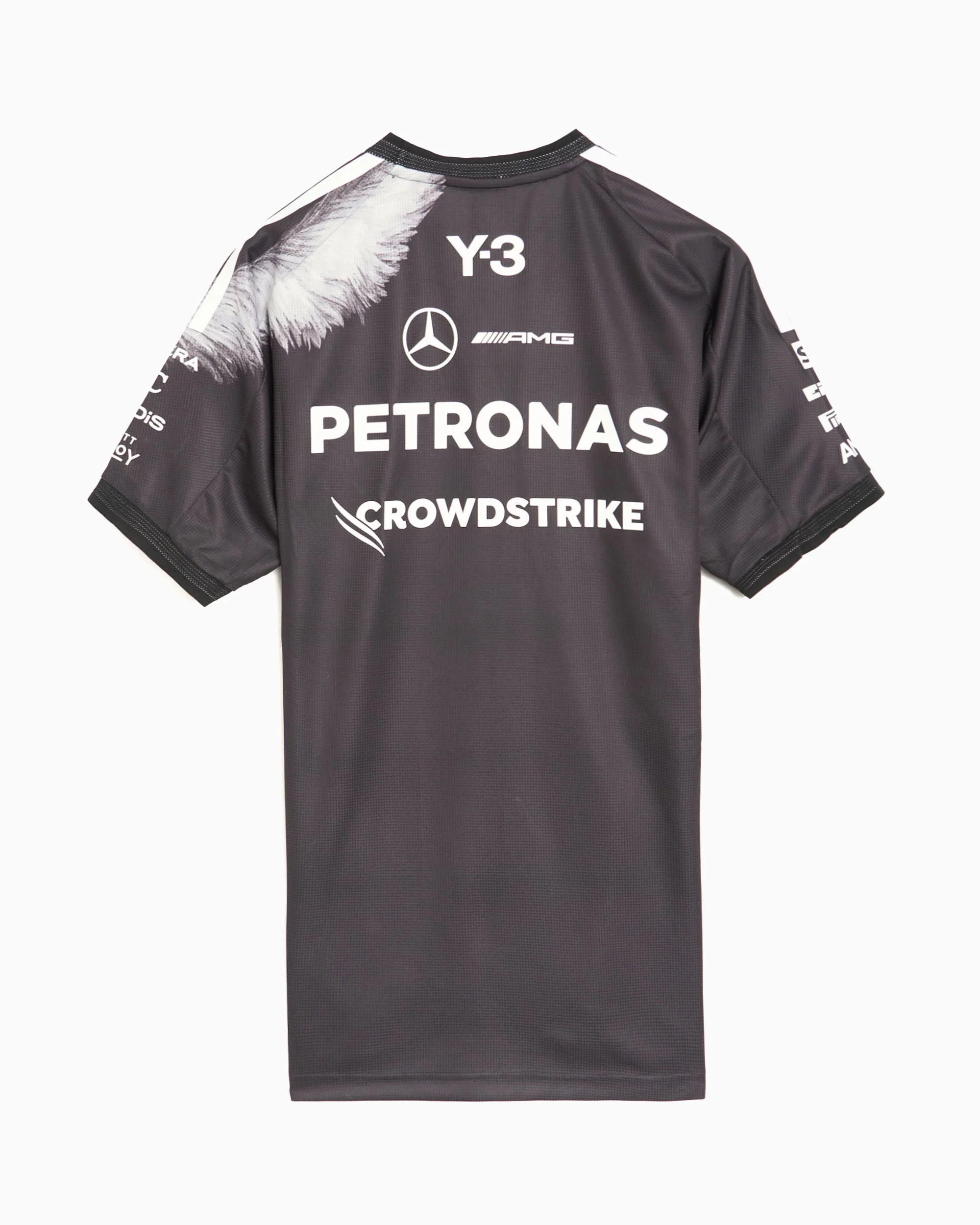adidas Y-3 x Mercedes AMG Petronas Team F1 "Driver" Unisex T-Shirt mit Grafik - Image 8