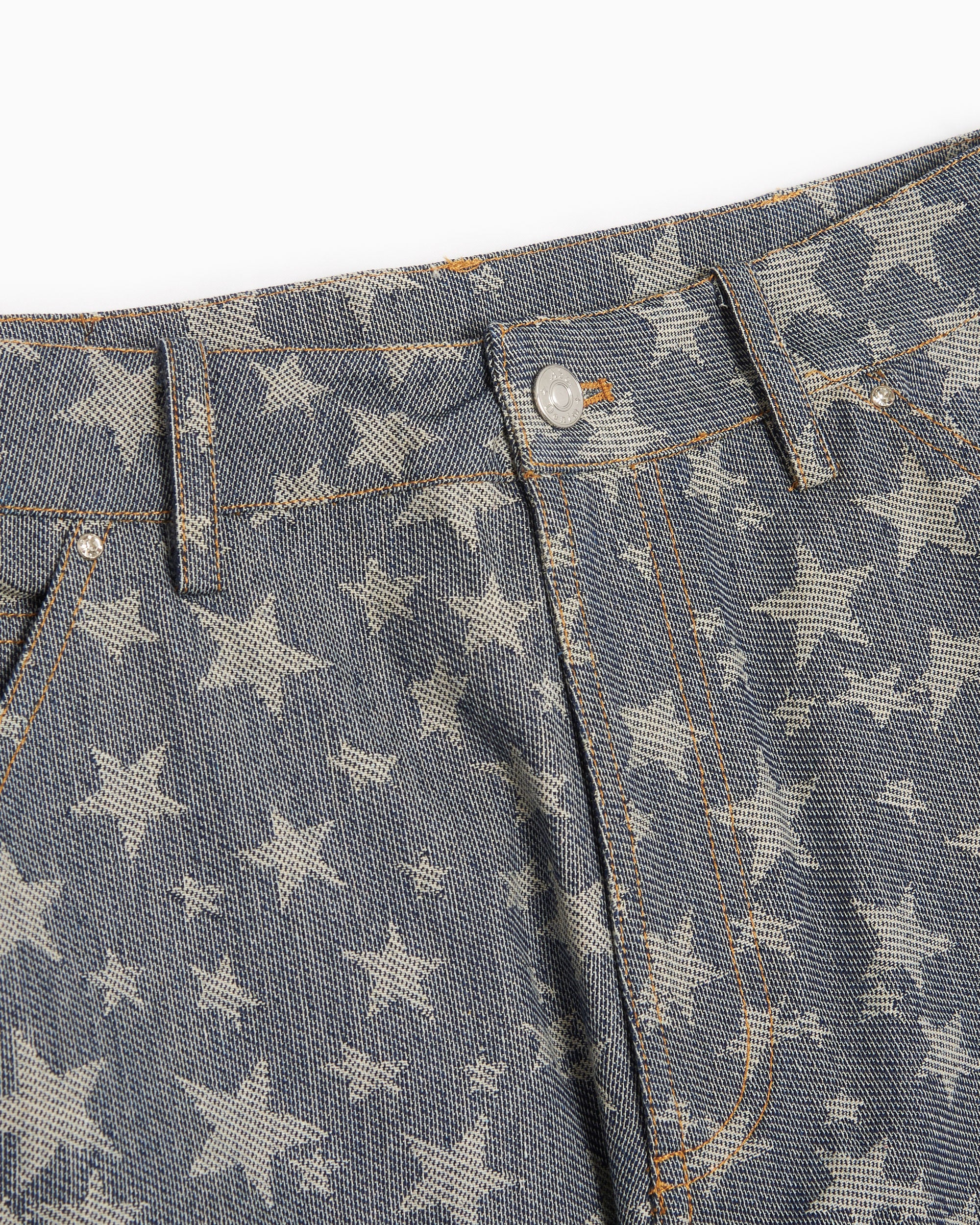 Advisory Board Crystals Abc. Crystal Rivet Men's Double Knee Pants Herren-Hosen - Image 3