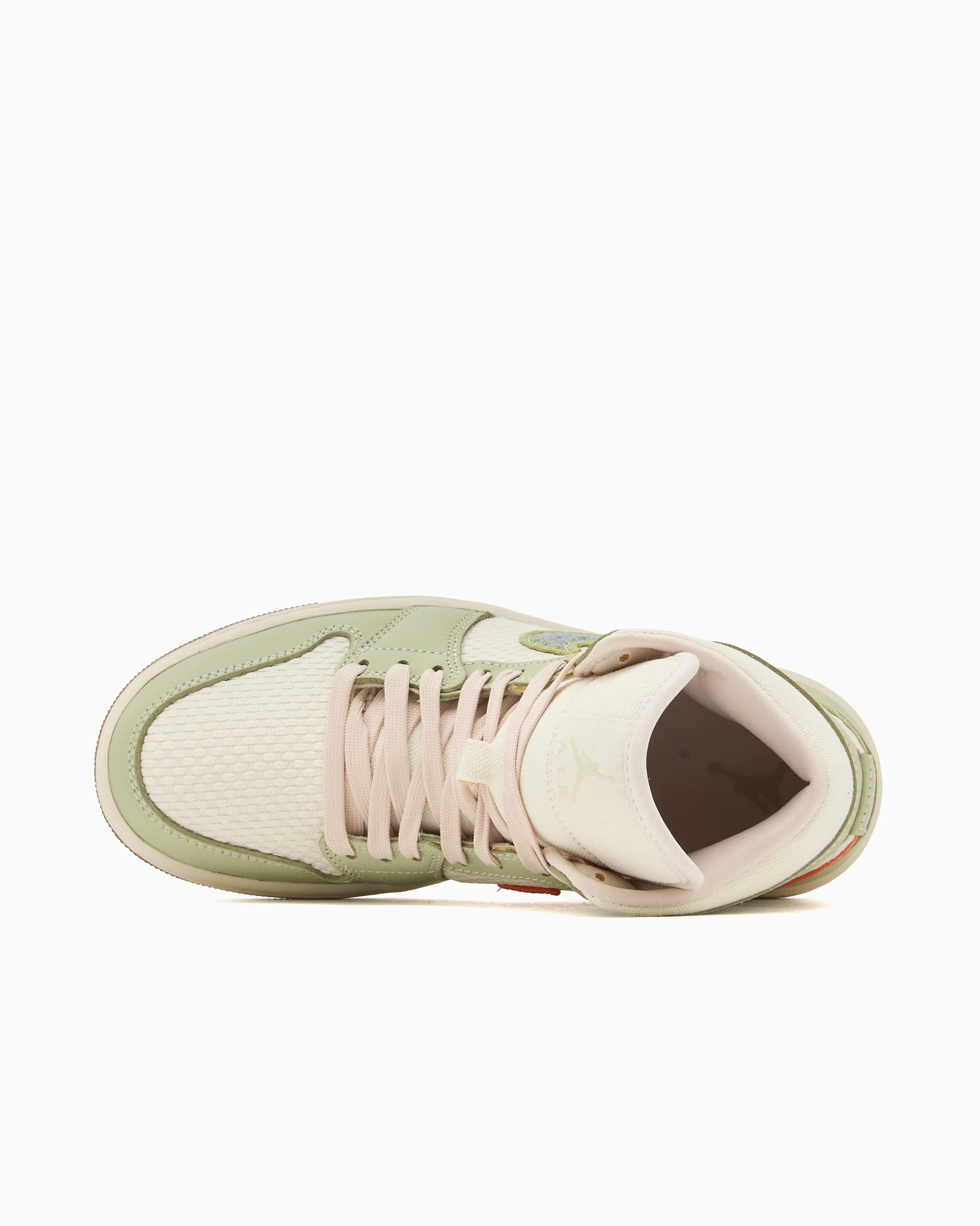 Air Jordan Women's 1 Mid SE "Olive Aura" - Image 3