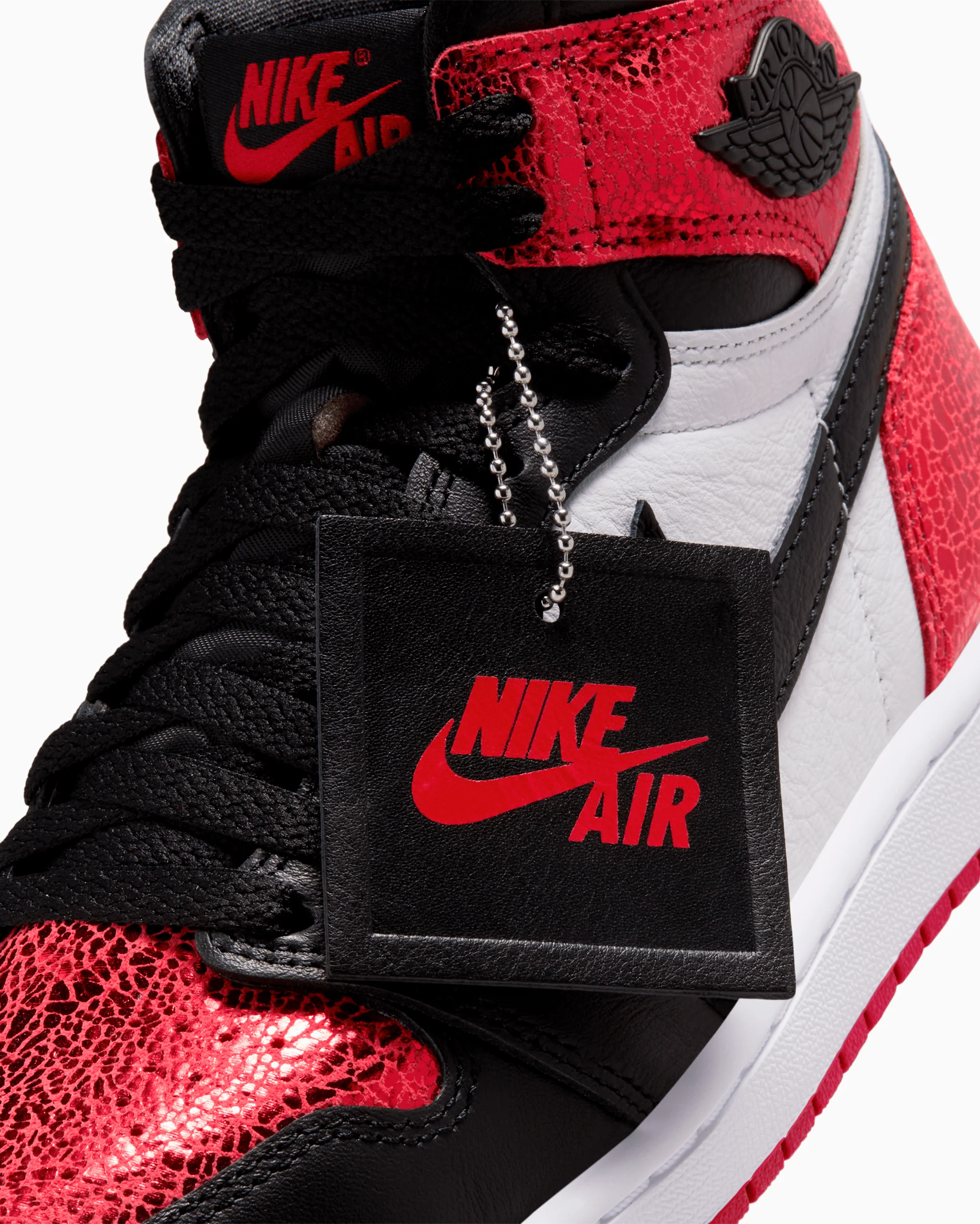 Air Jordan Women's 1 Retro High OG "Ruby" - Image 8