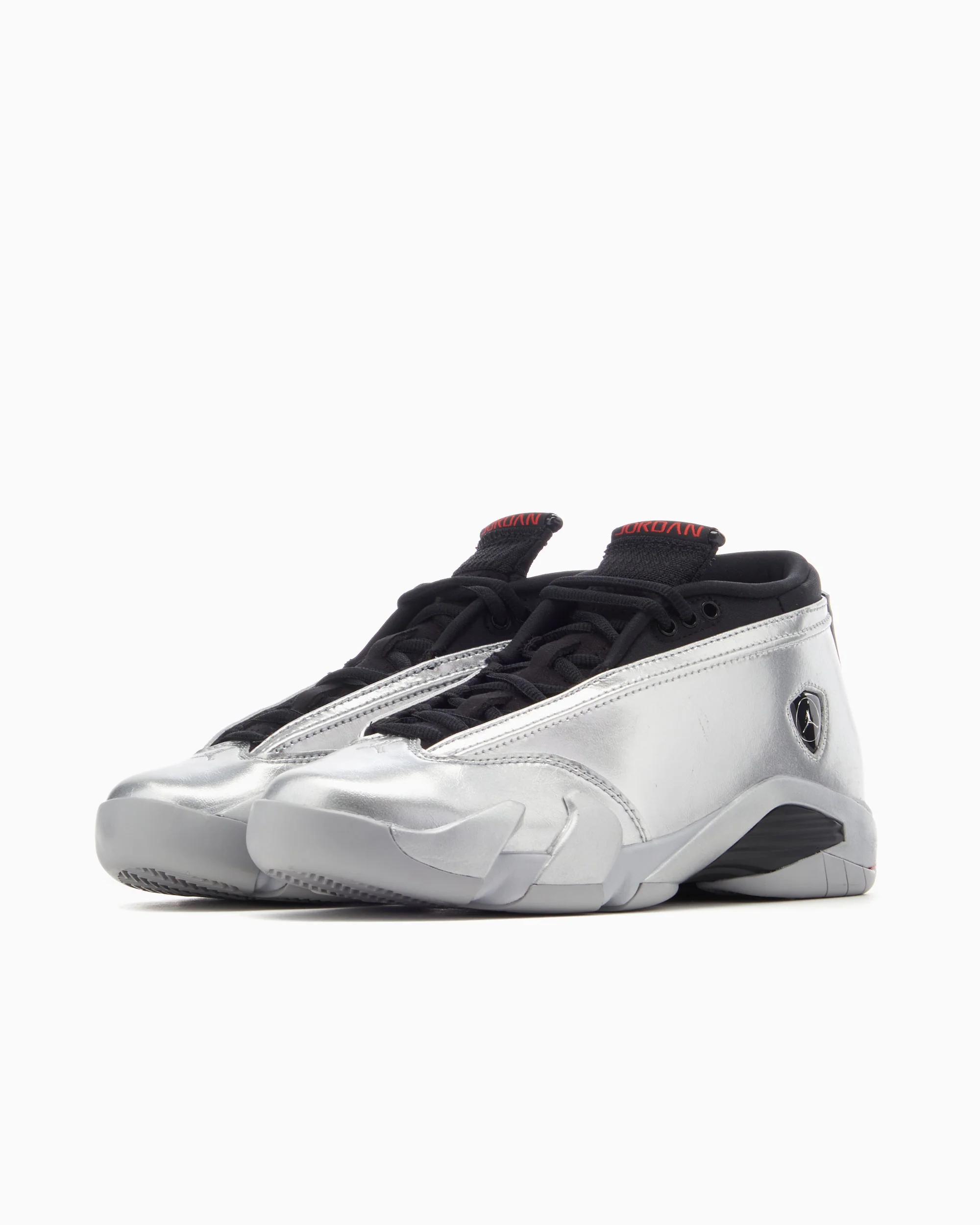 Air Jordan Women's 14 Retro Low "Metallic Silver" - Image 5