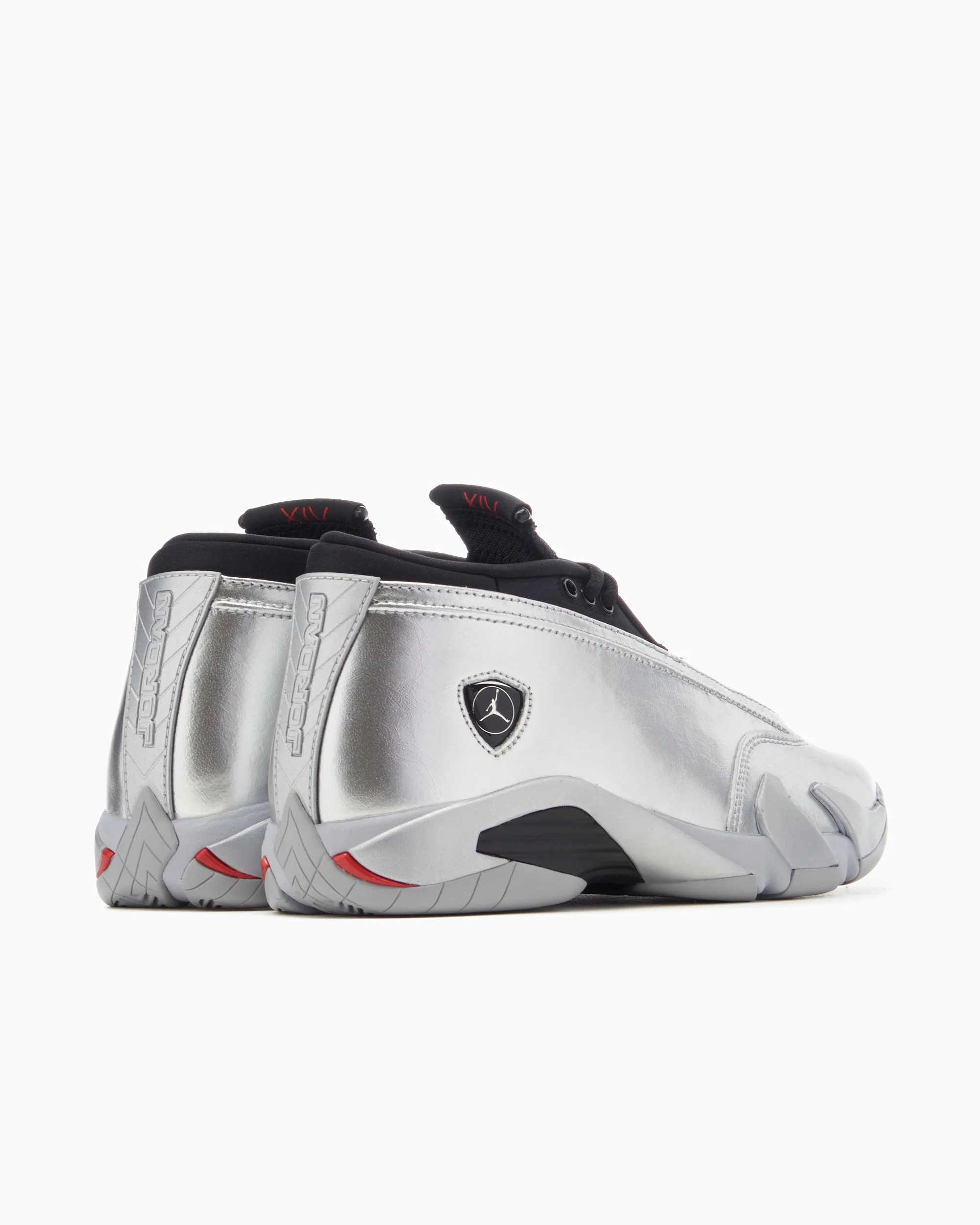 Air Jordan Women's 14 Retro Low "Metallic Silver" - Image 6