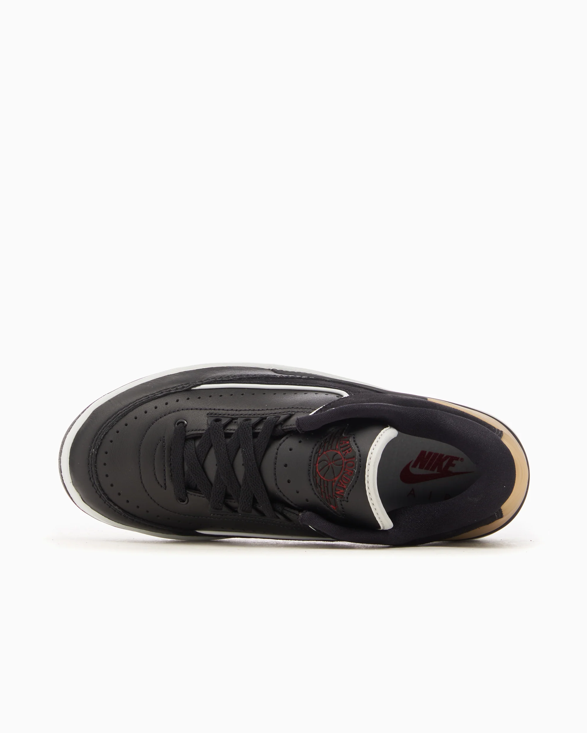 Air Jordan Women's 2 Retro Low "Black Metallic Gold" - Image 3