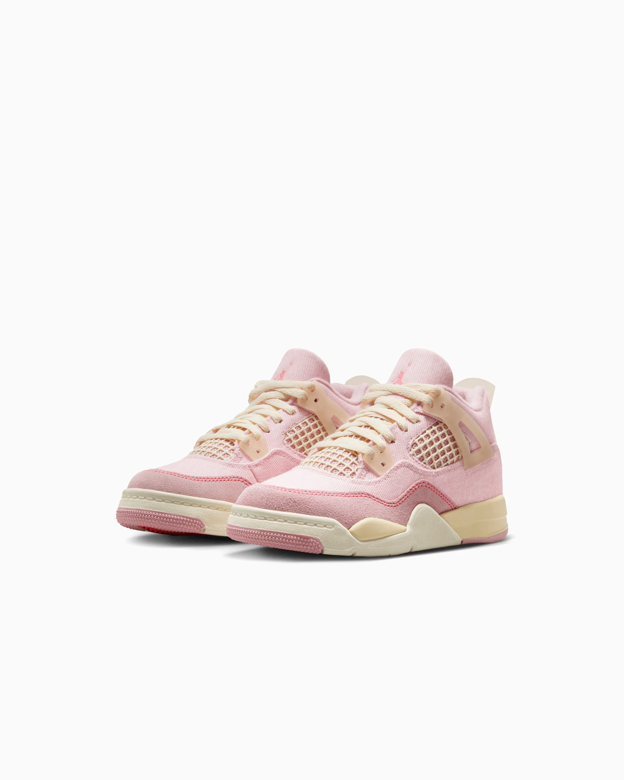 Air Jordan Women's 4 Retro TEX "Iced Carmine" (PS) - Image 6