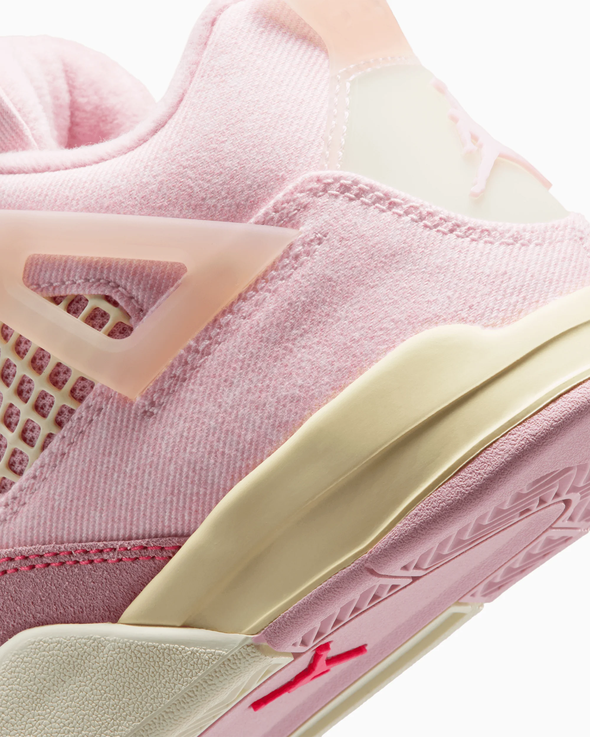 Air Jordan Women's 4 Retro TEX "Iced Carmine" (PS) - Image 8