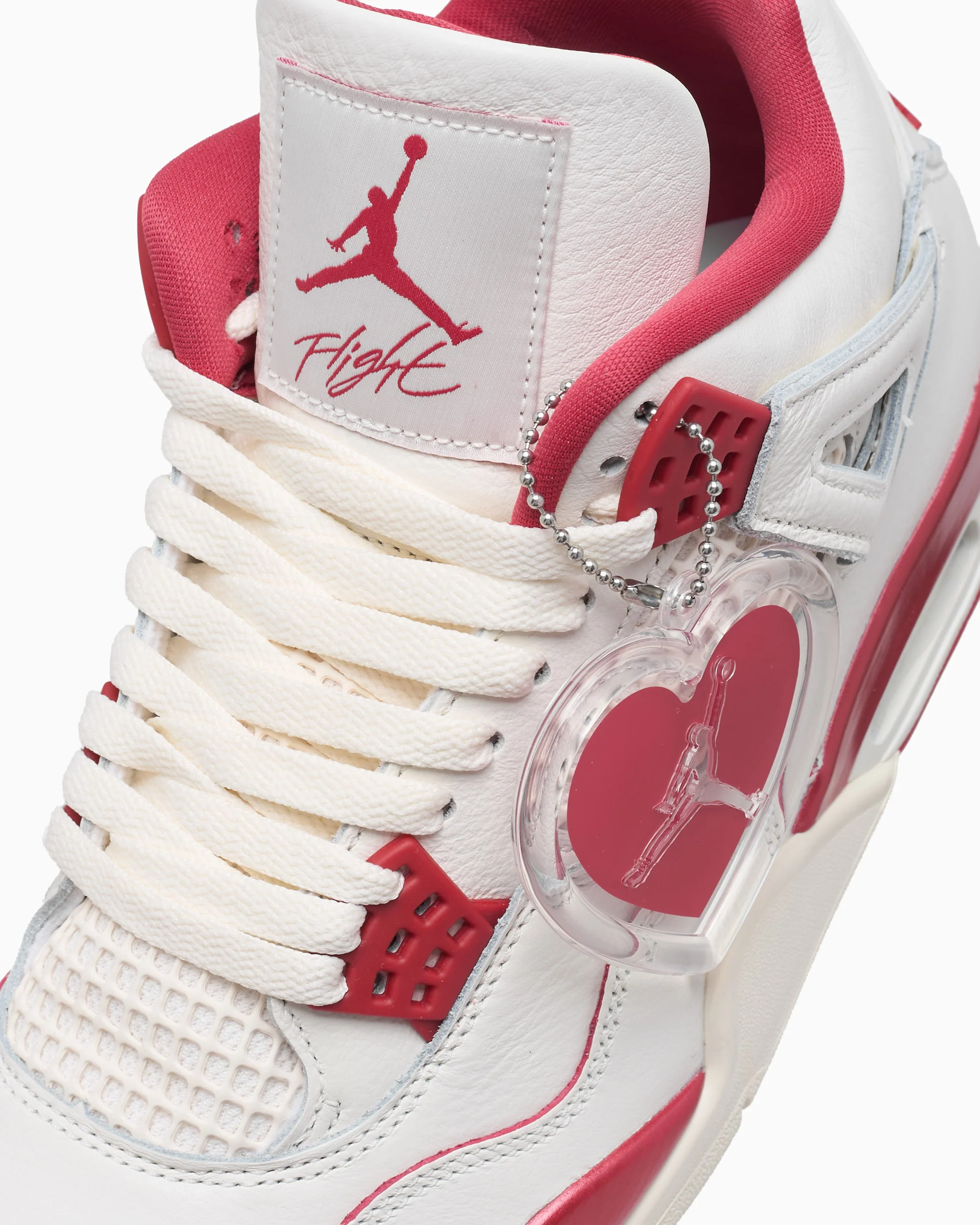 Air Jordan Women's 4 Retro "Valentine's Day" - Image 8
