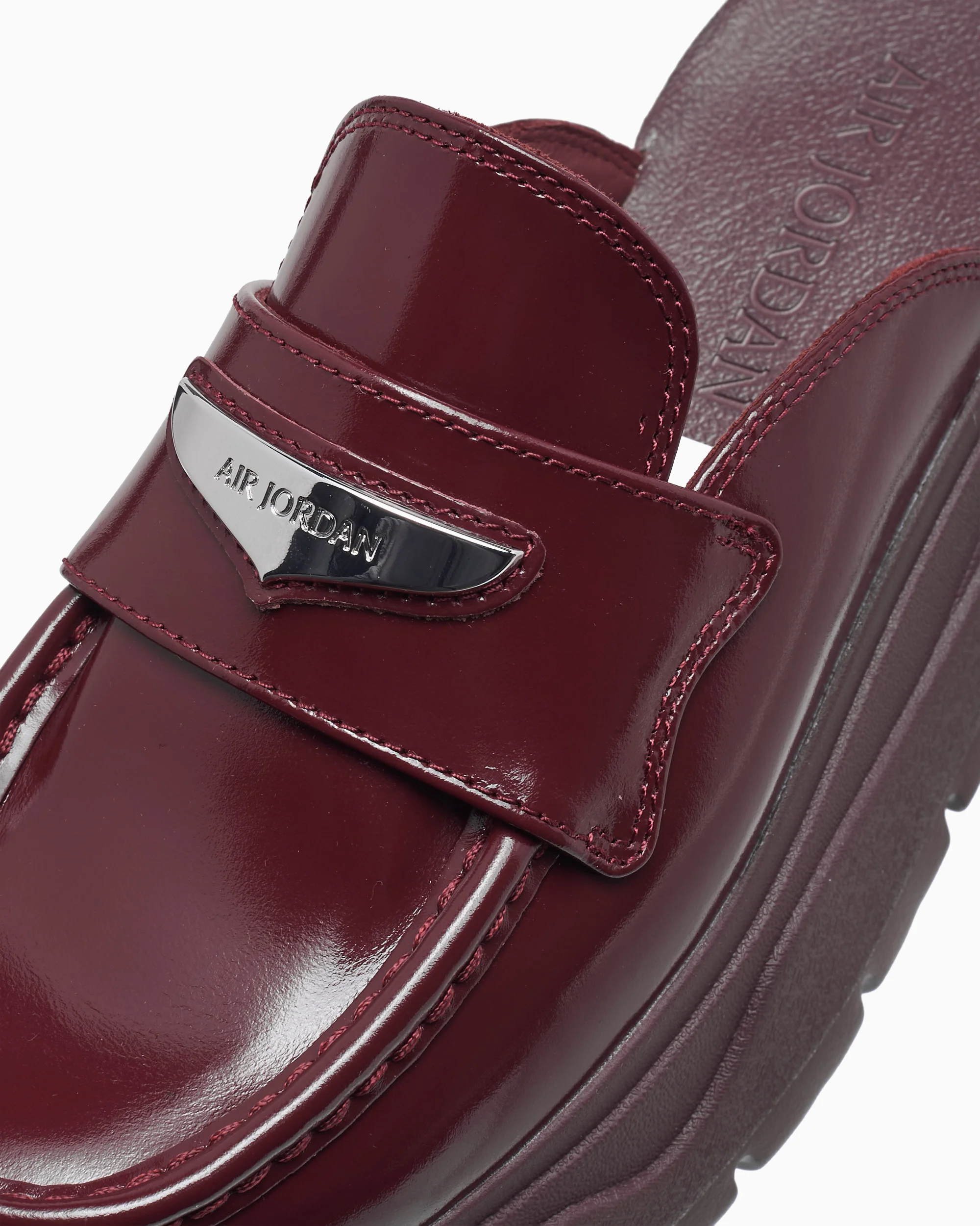 Air Jordan Women's Mule "Dark Team Red" - Image 8