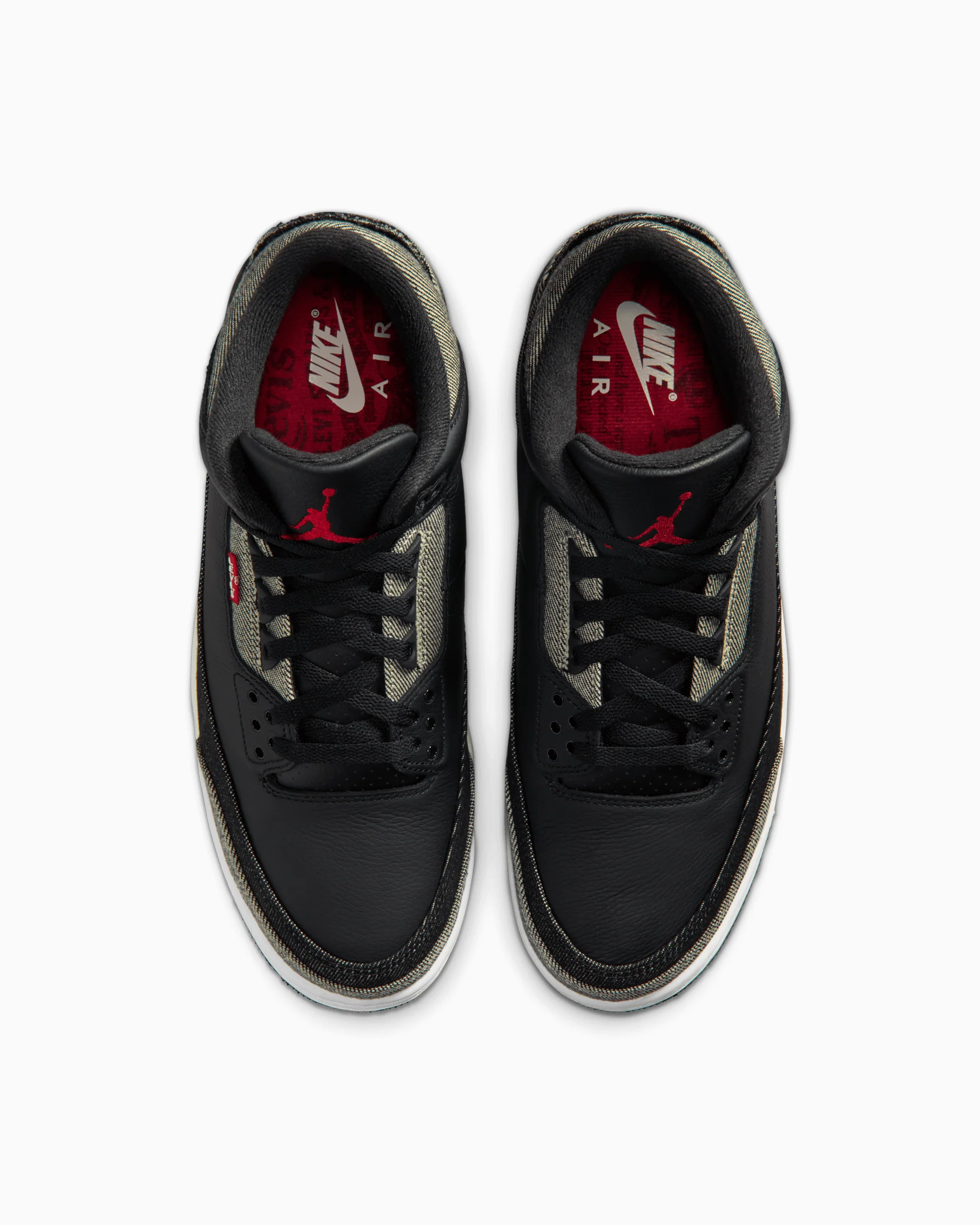 Air Jordan x Levi's 3 Retro "Black Denim" - Image 3
