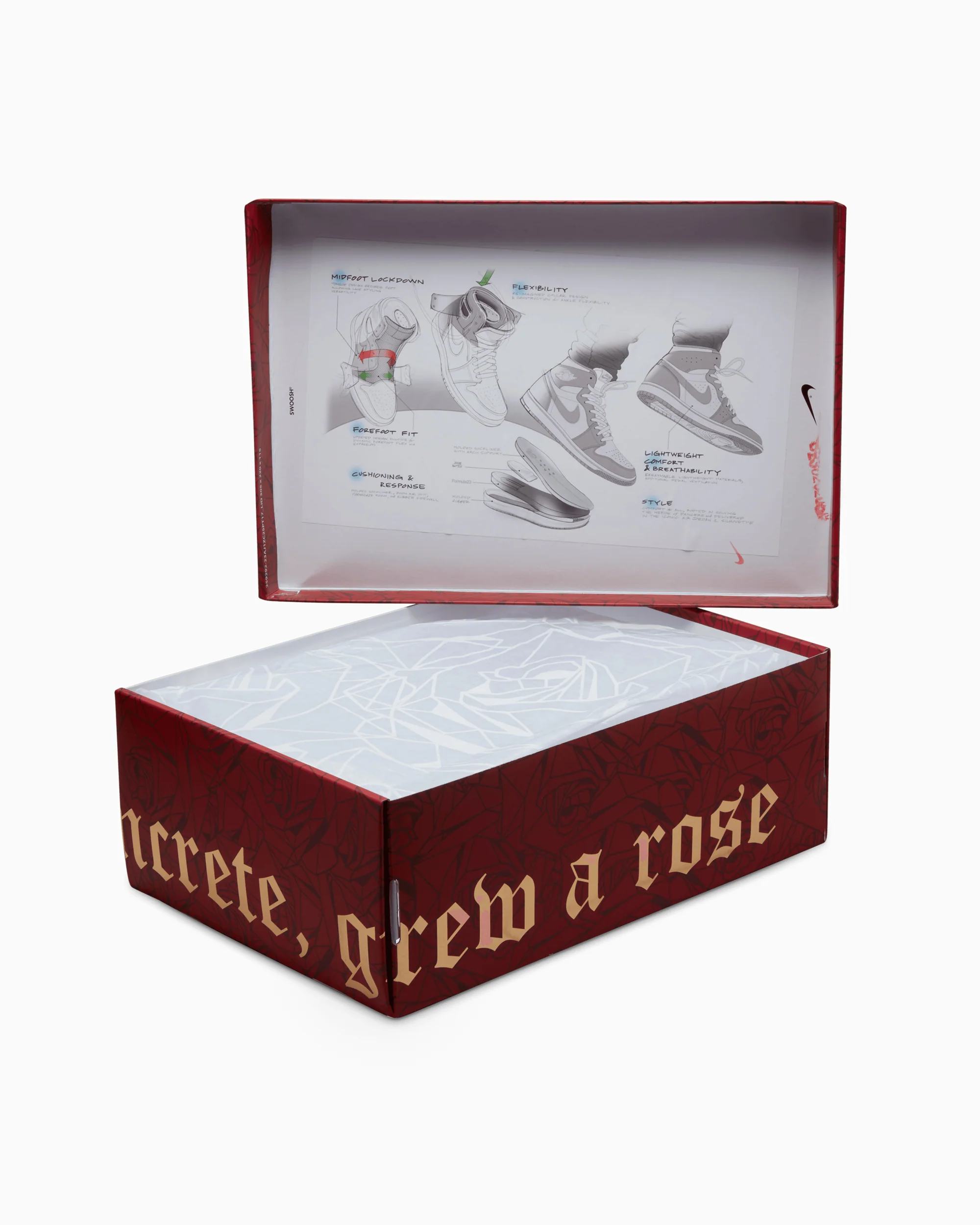 Air Jordan x Teyana Taylor Women's 1 Zoom CMFT 2 SP "A Rose From Harlem" - Image 15
